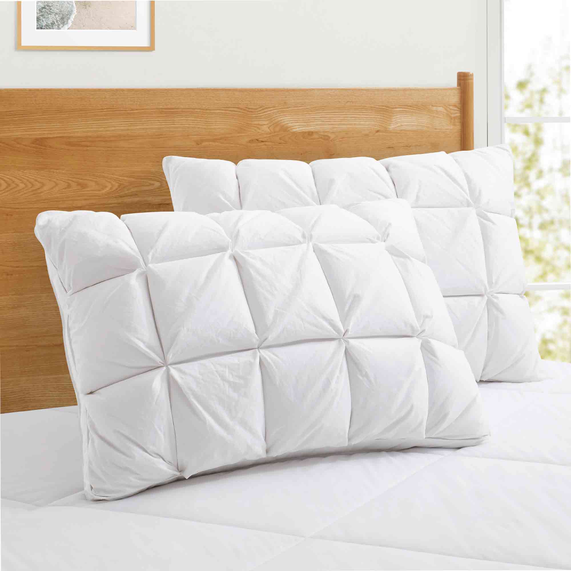 Luxury Puffy Cotton Down Pillows