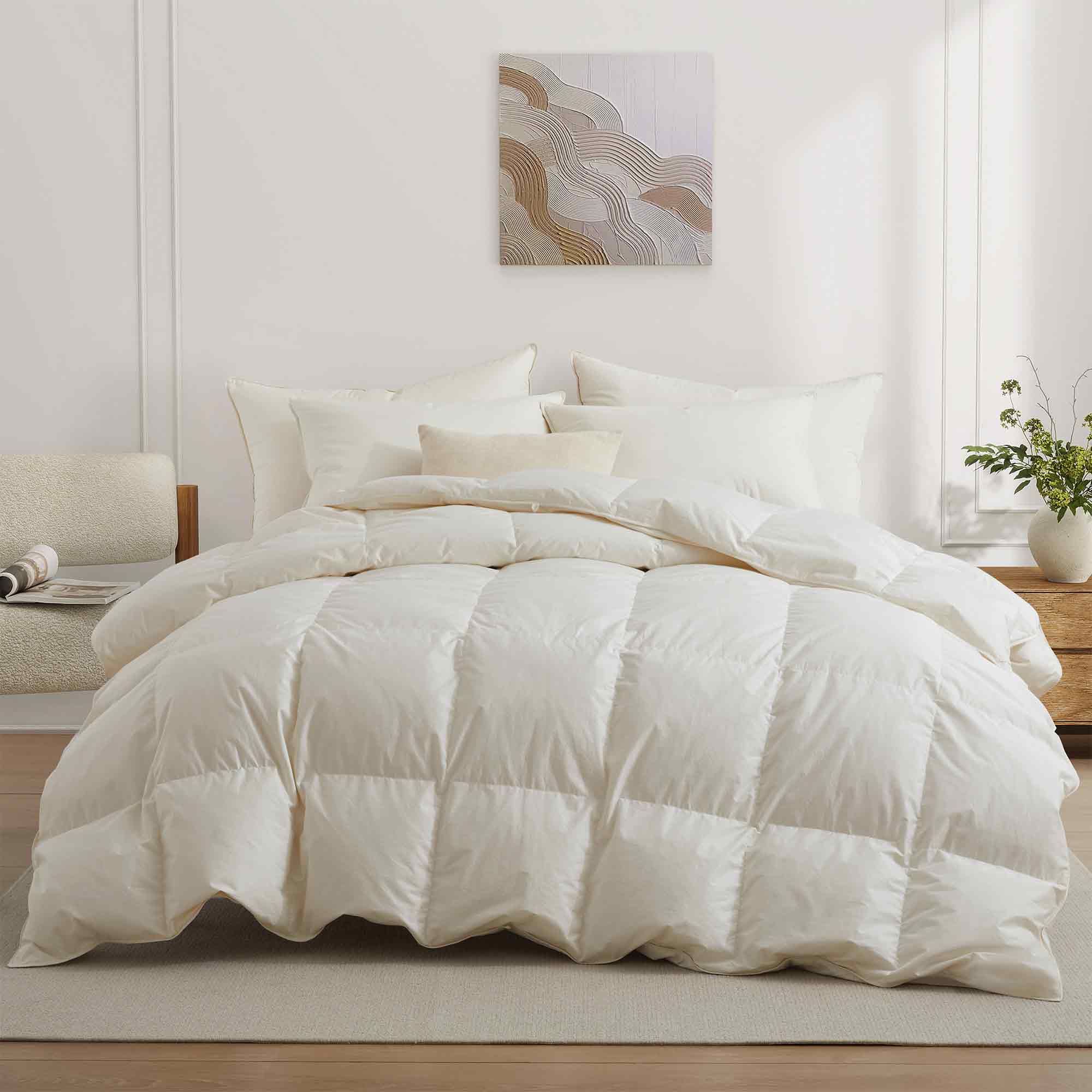 Organic Cotton Down Comforter