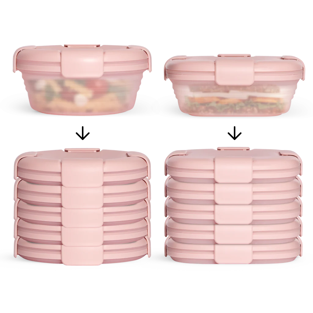 12-Pack Mixed Food Storage Set