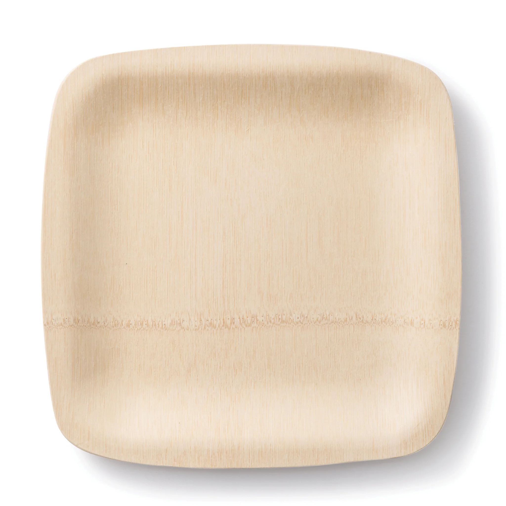 Disposable Bamboo Square Plates