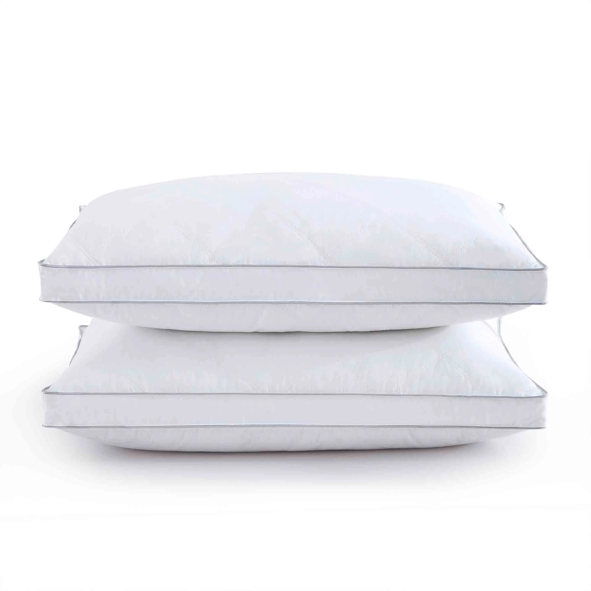 Puredown 2 Pack Natural Goose Down Feather Pillows