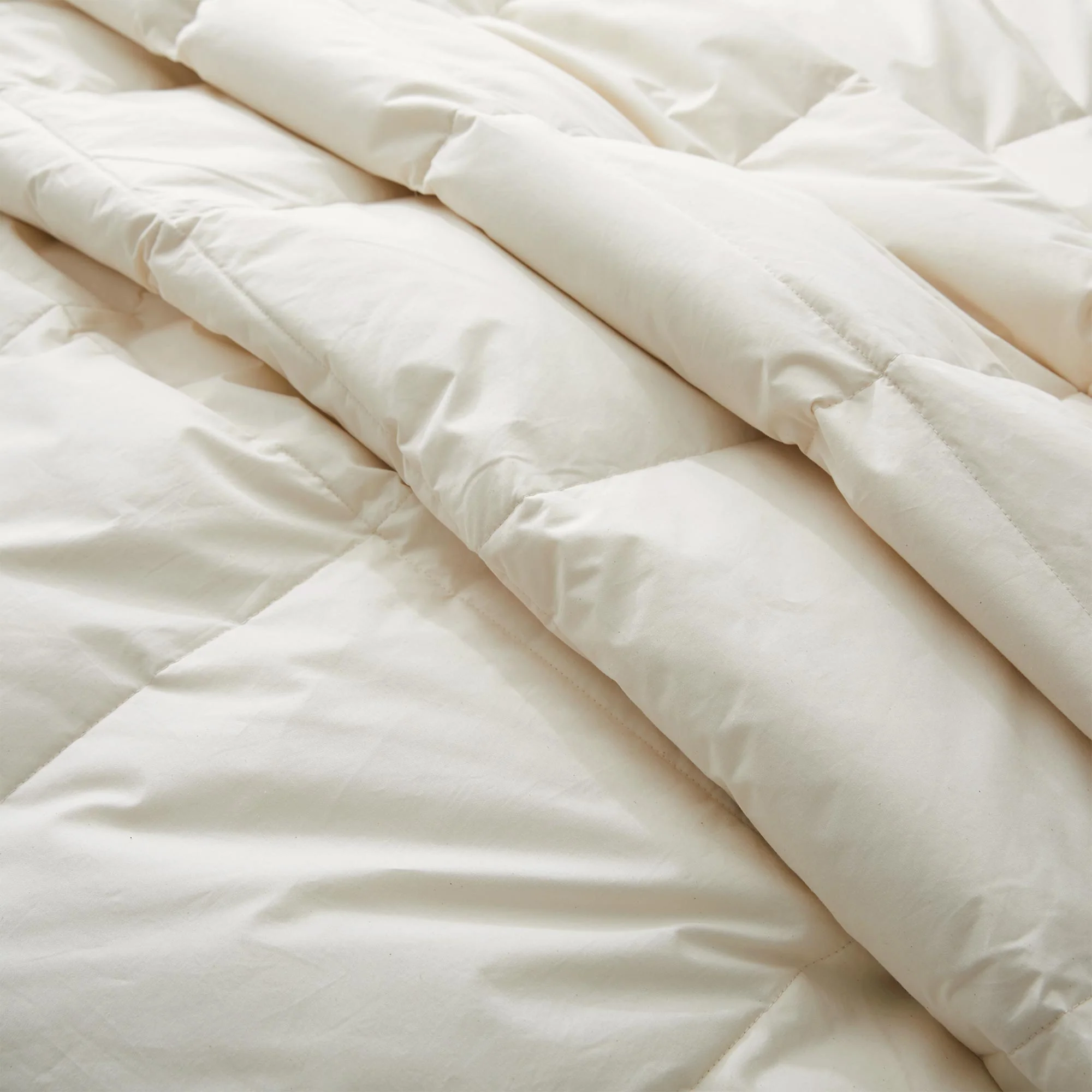 Lightweight Organic Cotton Down & Feather Comforter
