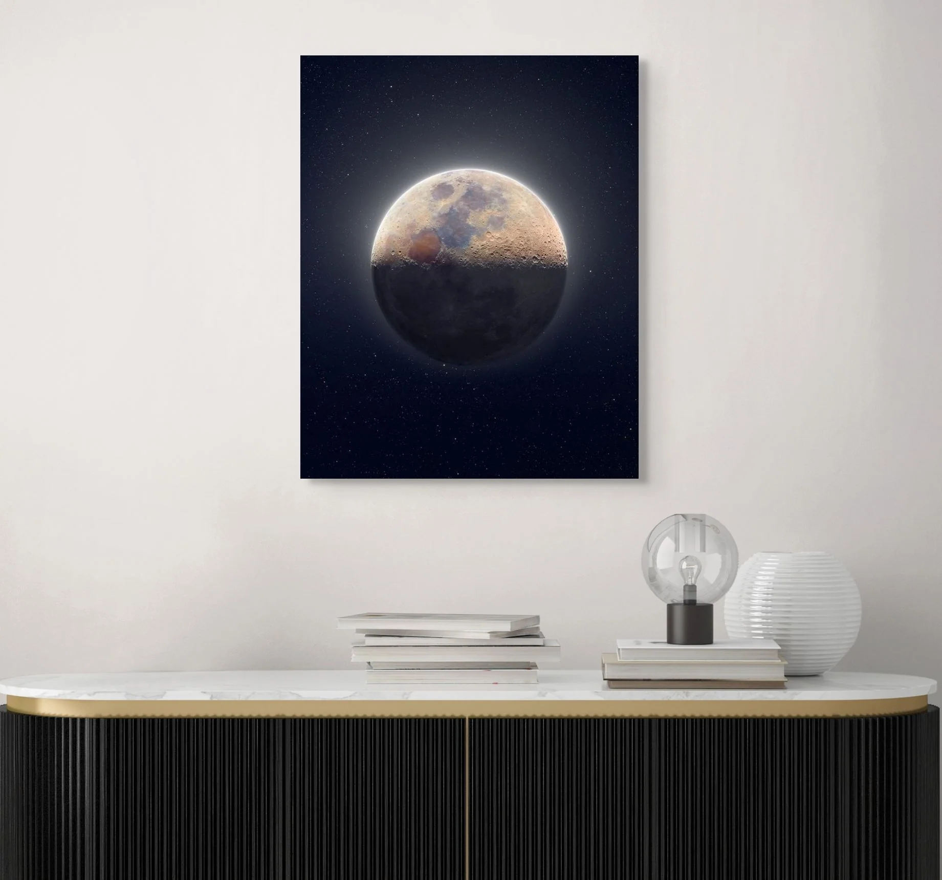 Daybreak at Mons Hadley