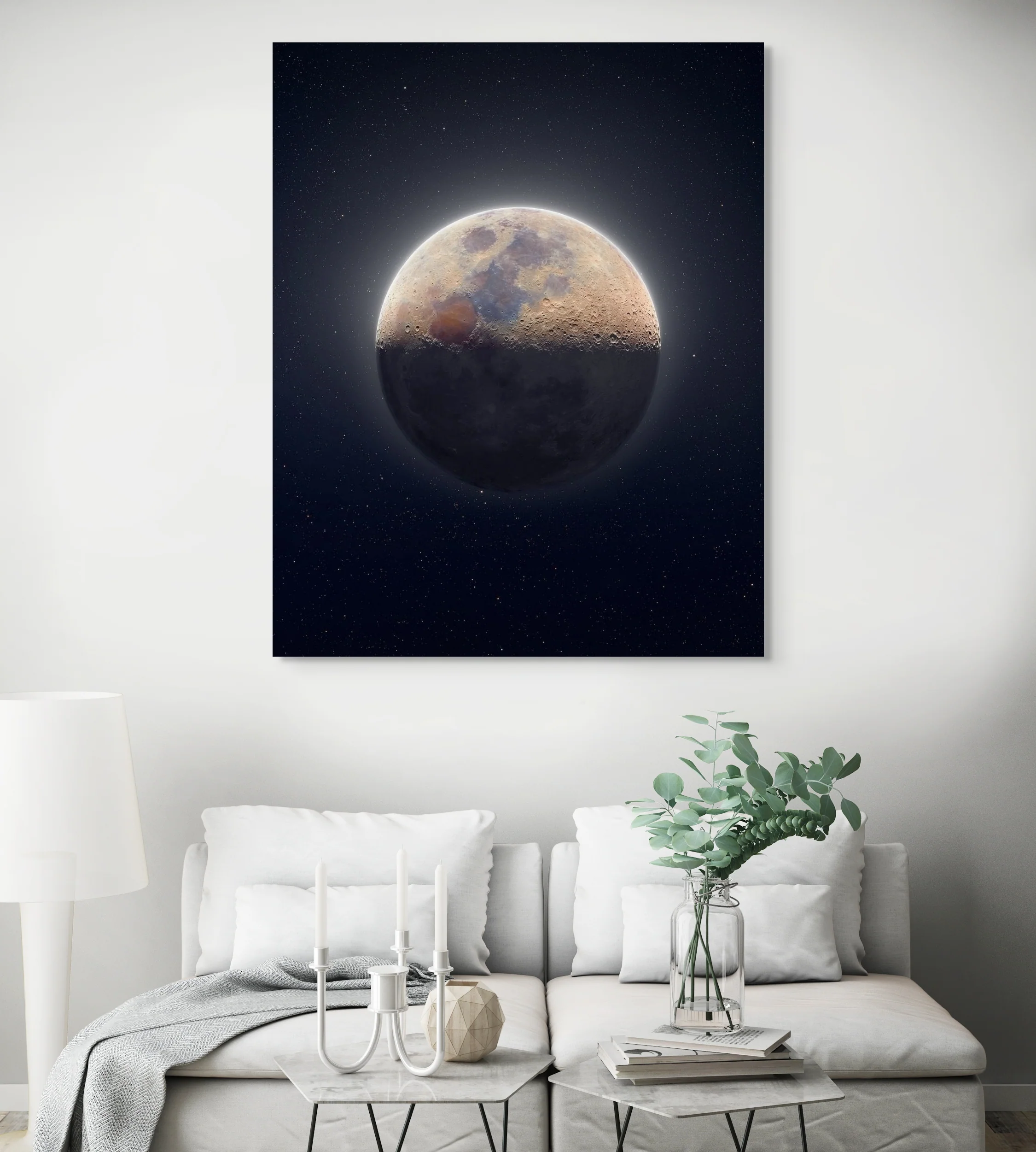 Daybreak at Mons Hadley