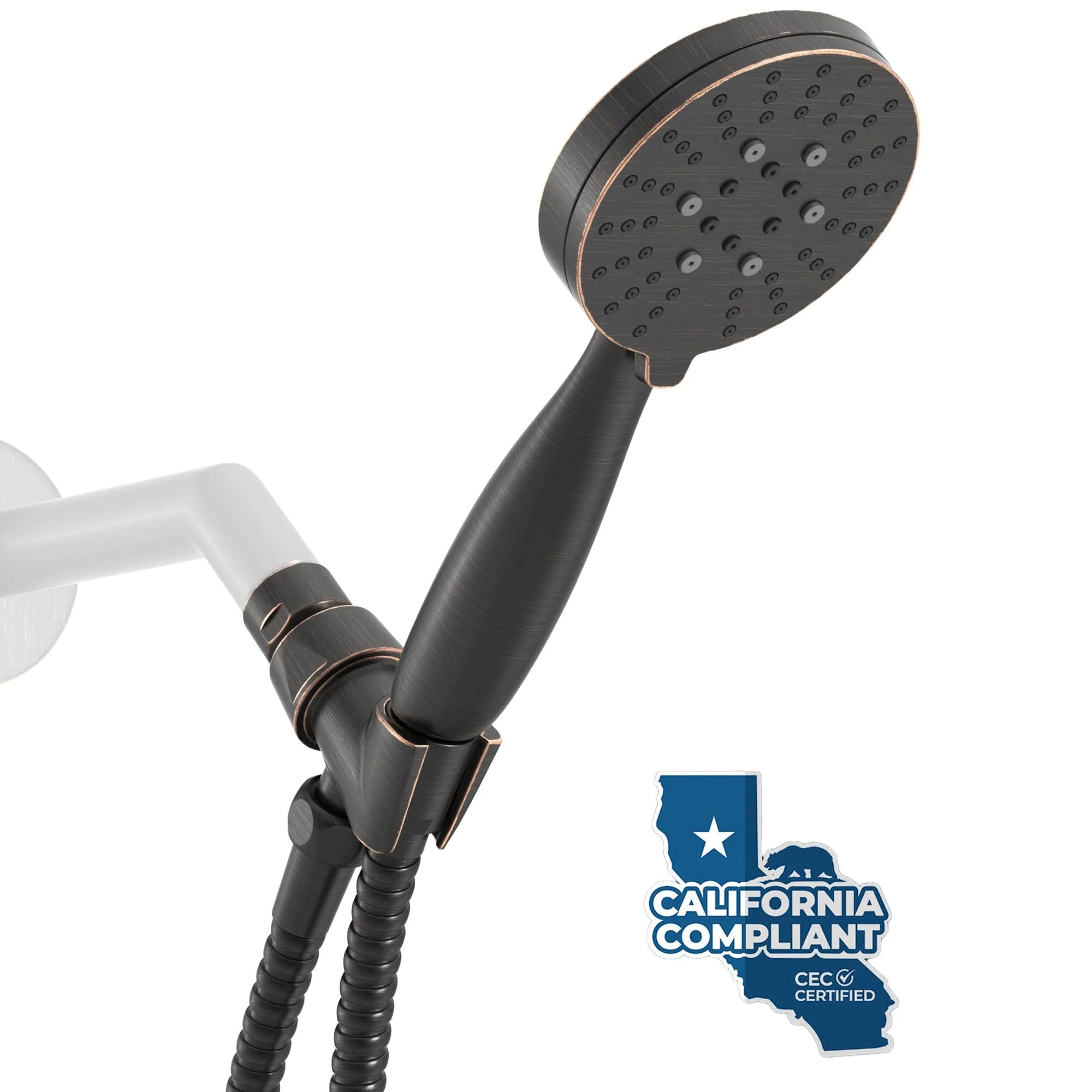 3-Spray Low Flow Handheld Shower Head Set