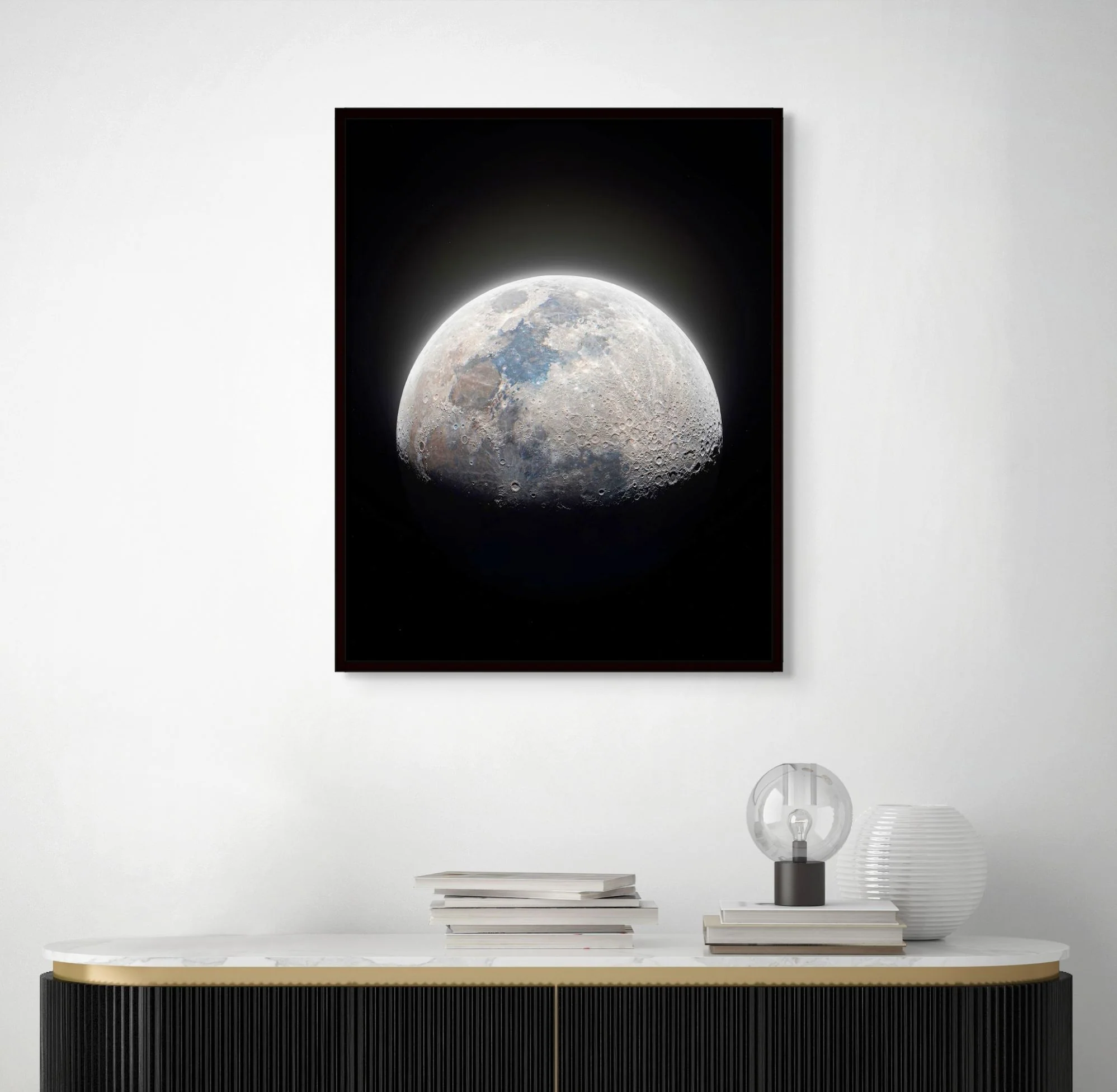 GigaMoon Fine Art Print