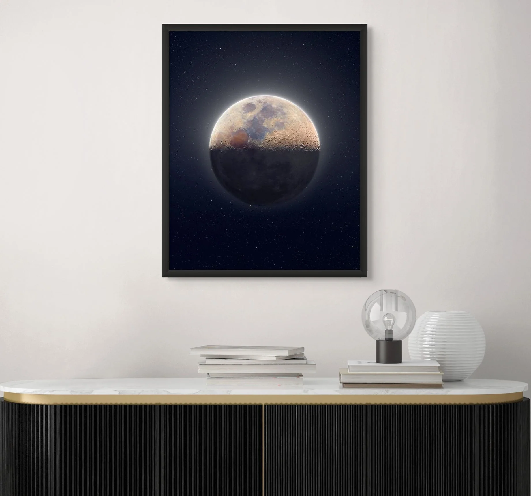 Daybreak at Mons Hadley