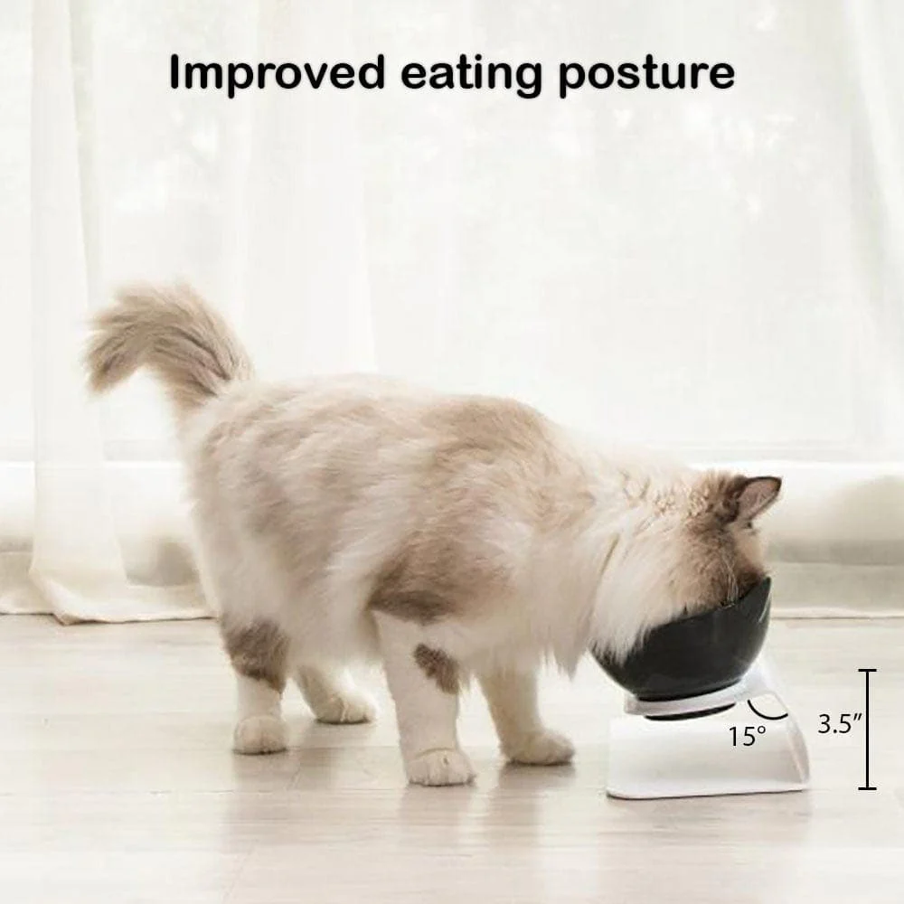 Anti-Vomiting Orthopedic Cat Bowl