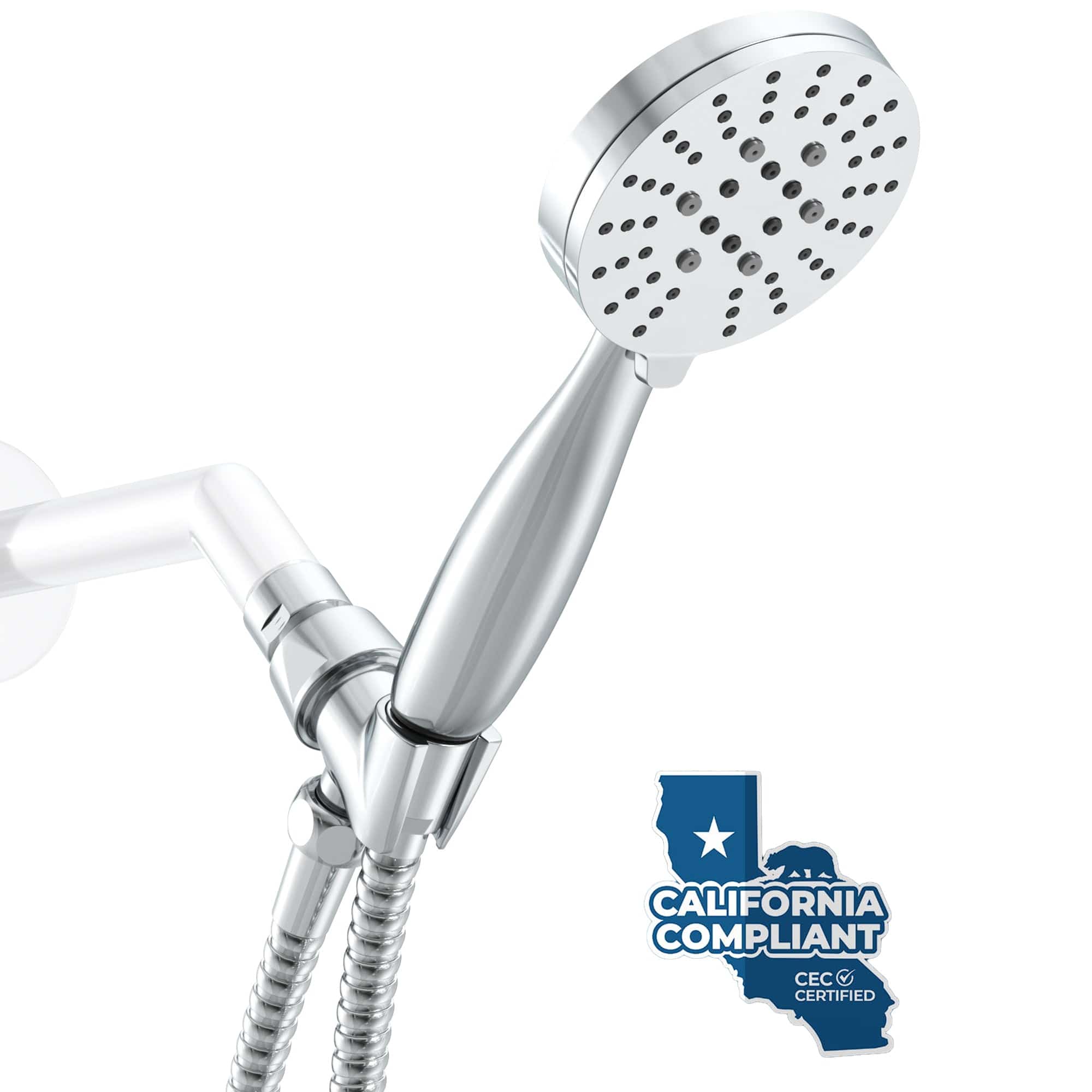 3-Spray Low Flow Handheld Shower Head Set