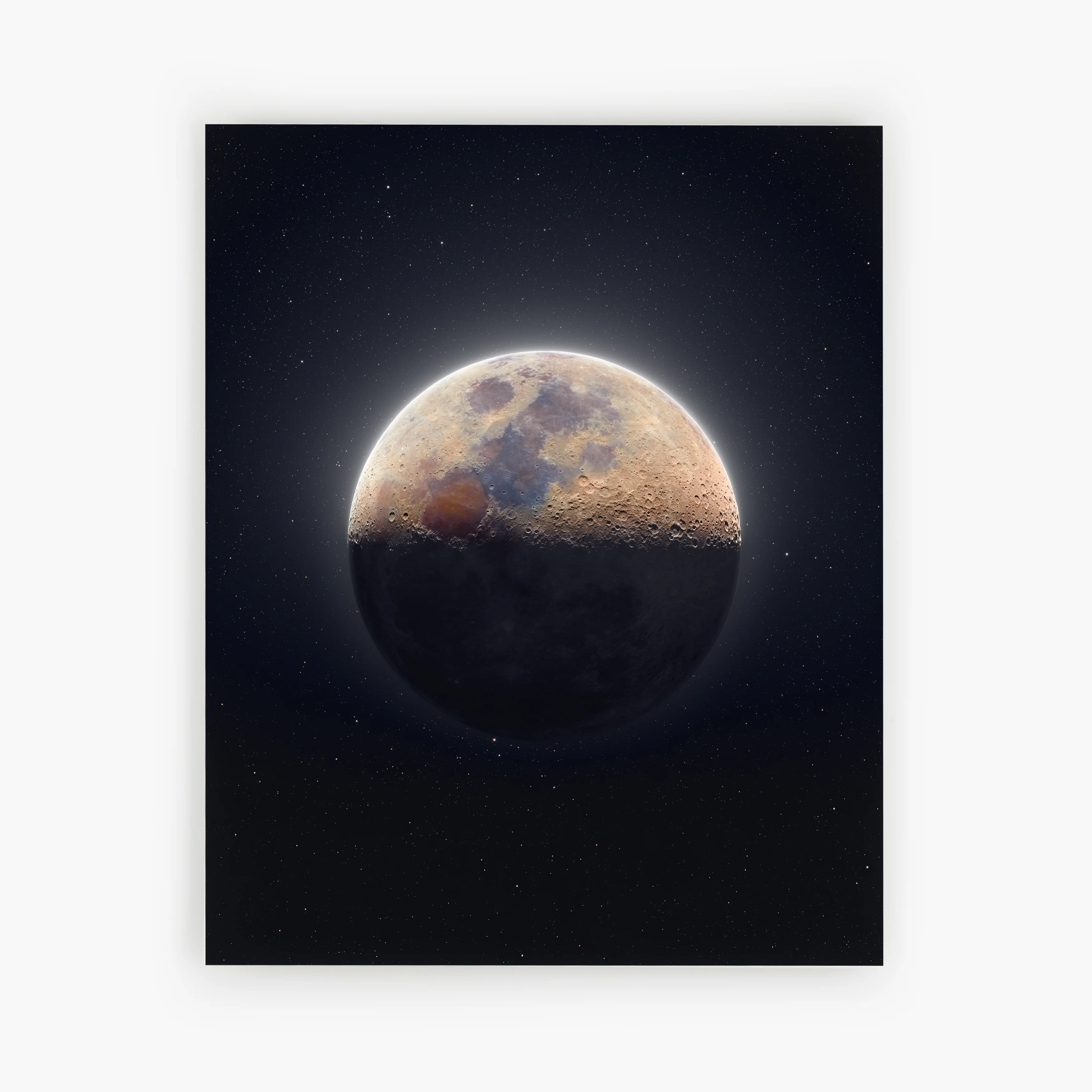 Daybreak at Mons Hadley