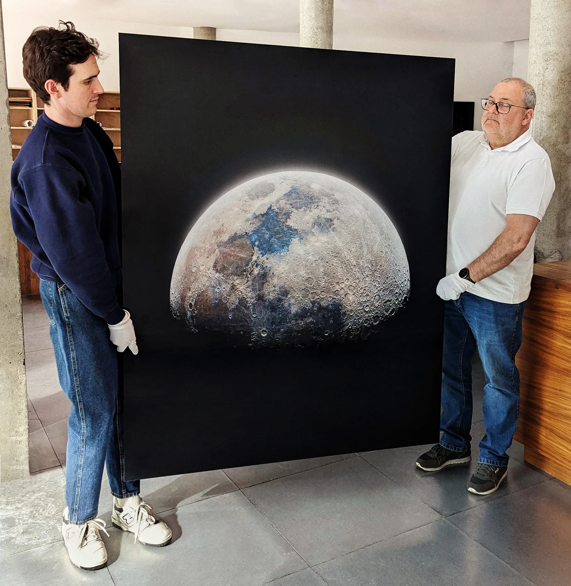 GigaMoon Fine Art Print