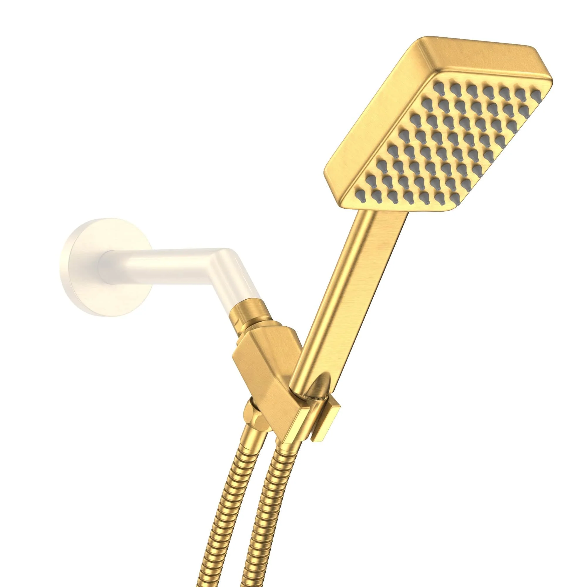 1- Spray Square Handheld Shower Set