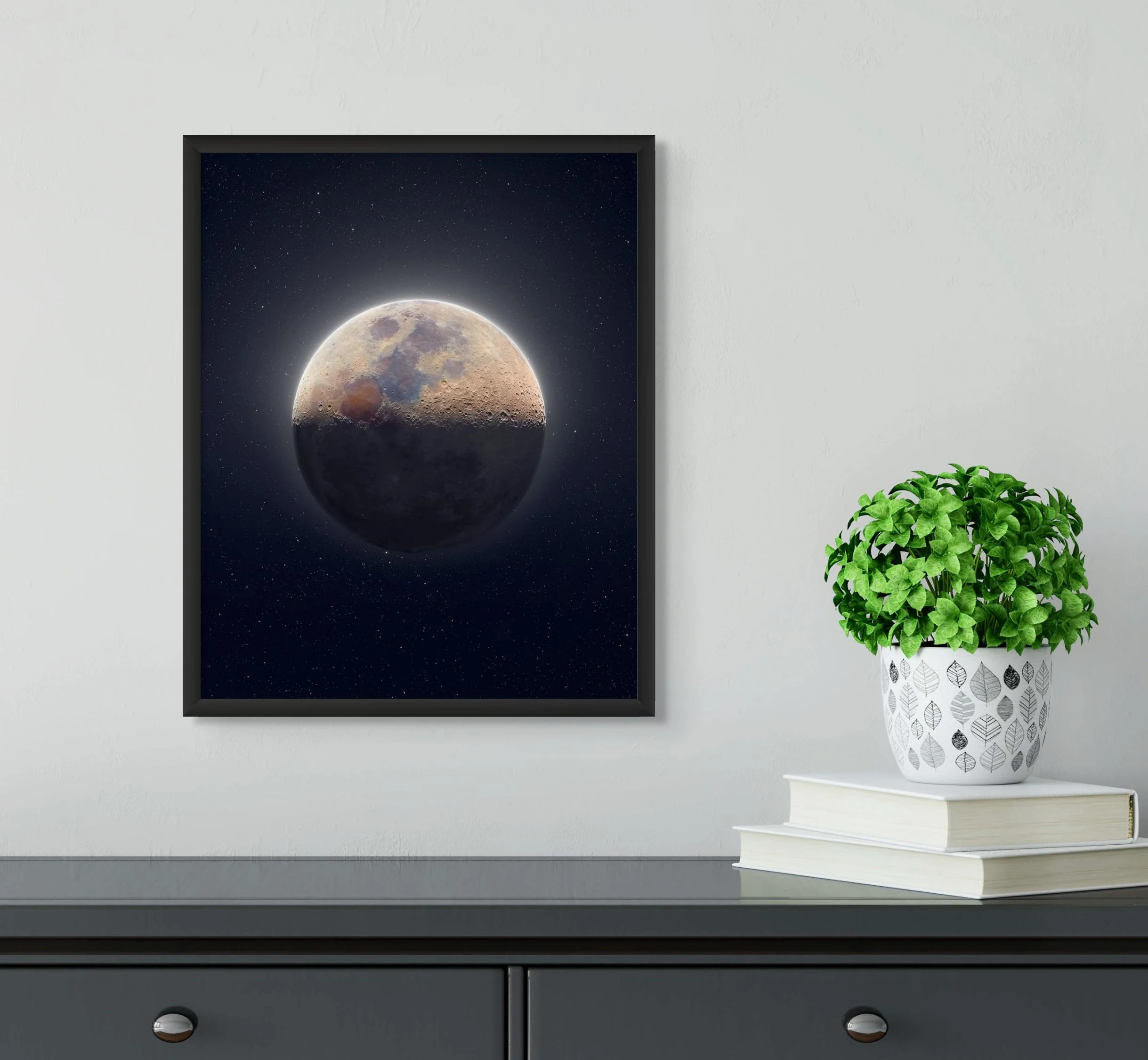 Daybreak at Mons Hadley