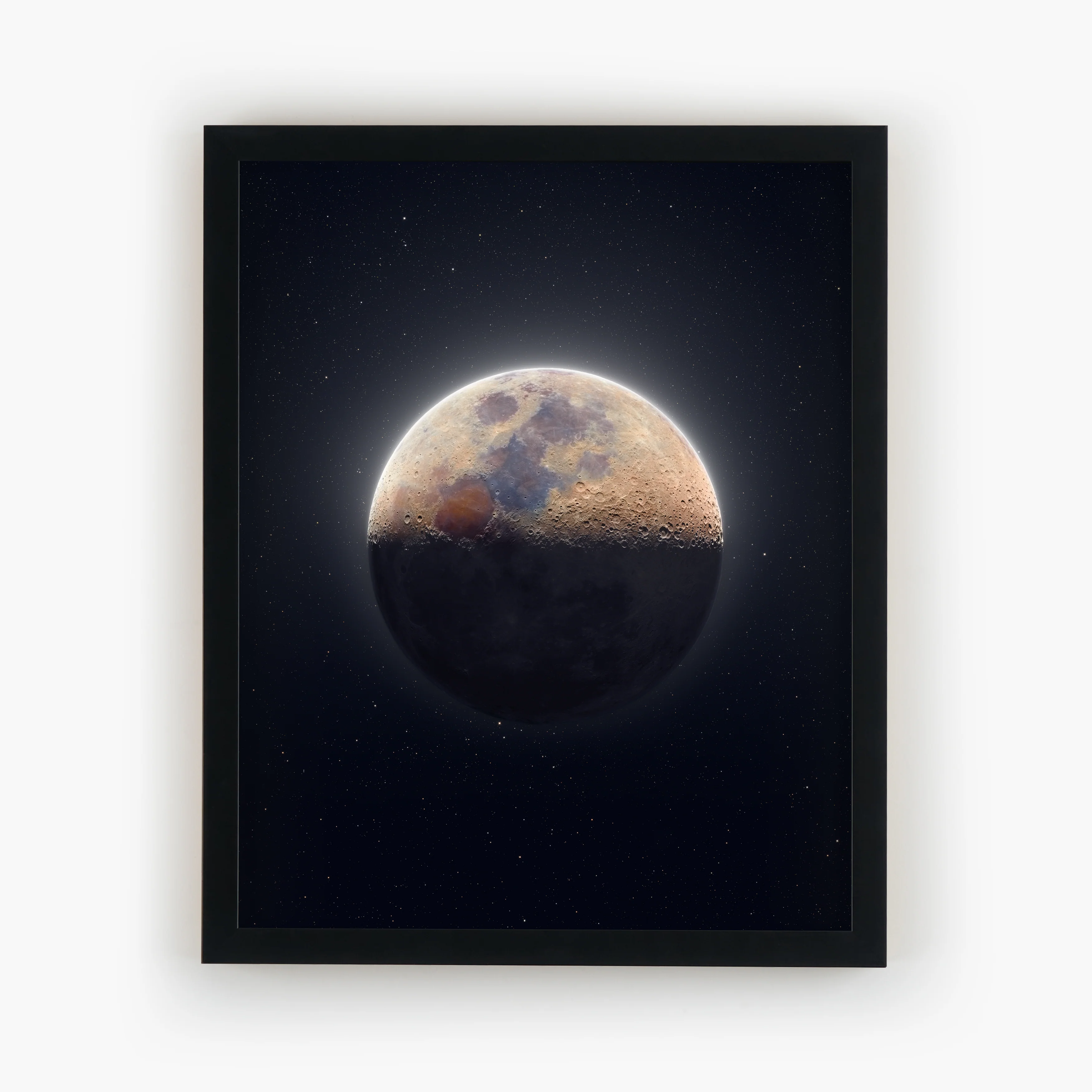 Daybreak at Mons Hadley