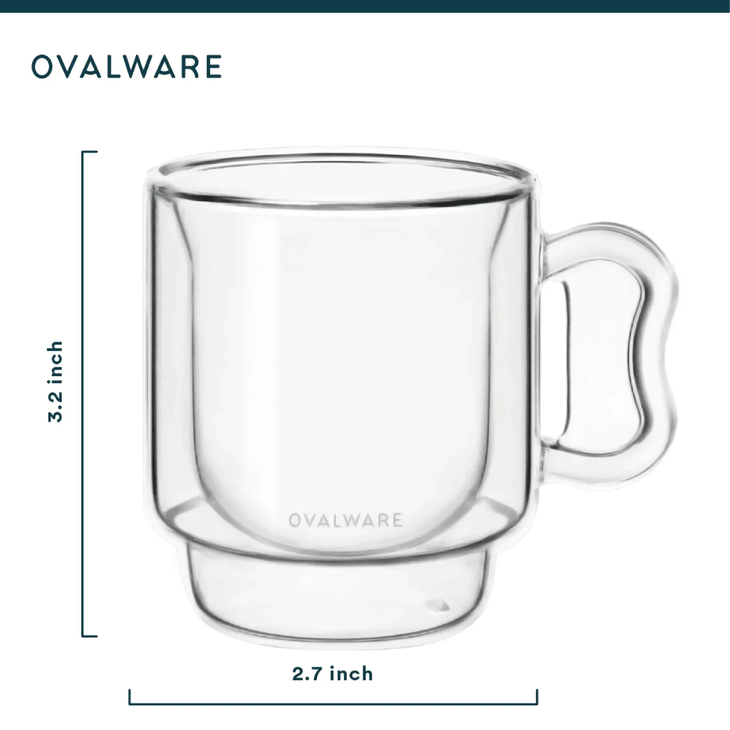 Double Wall Espresso Cups - 120ml/4oz