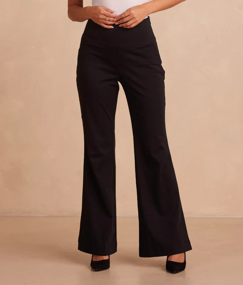 The Everyday High-Waist Flare Pant - Sea Urchin