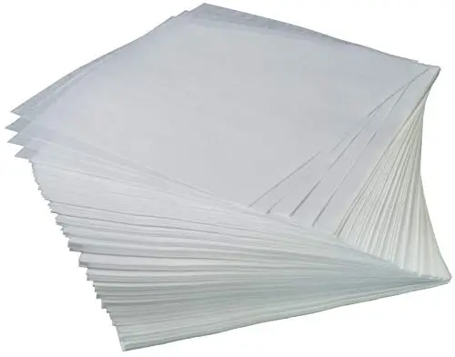 1000-Pack Hamburger Patty Paper, 5.5 x 5.5 - White, Opaque & Moisture-Locking for Fresh, Juicy Burgers