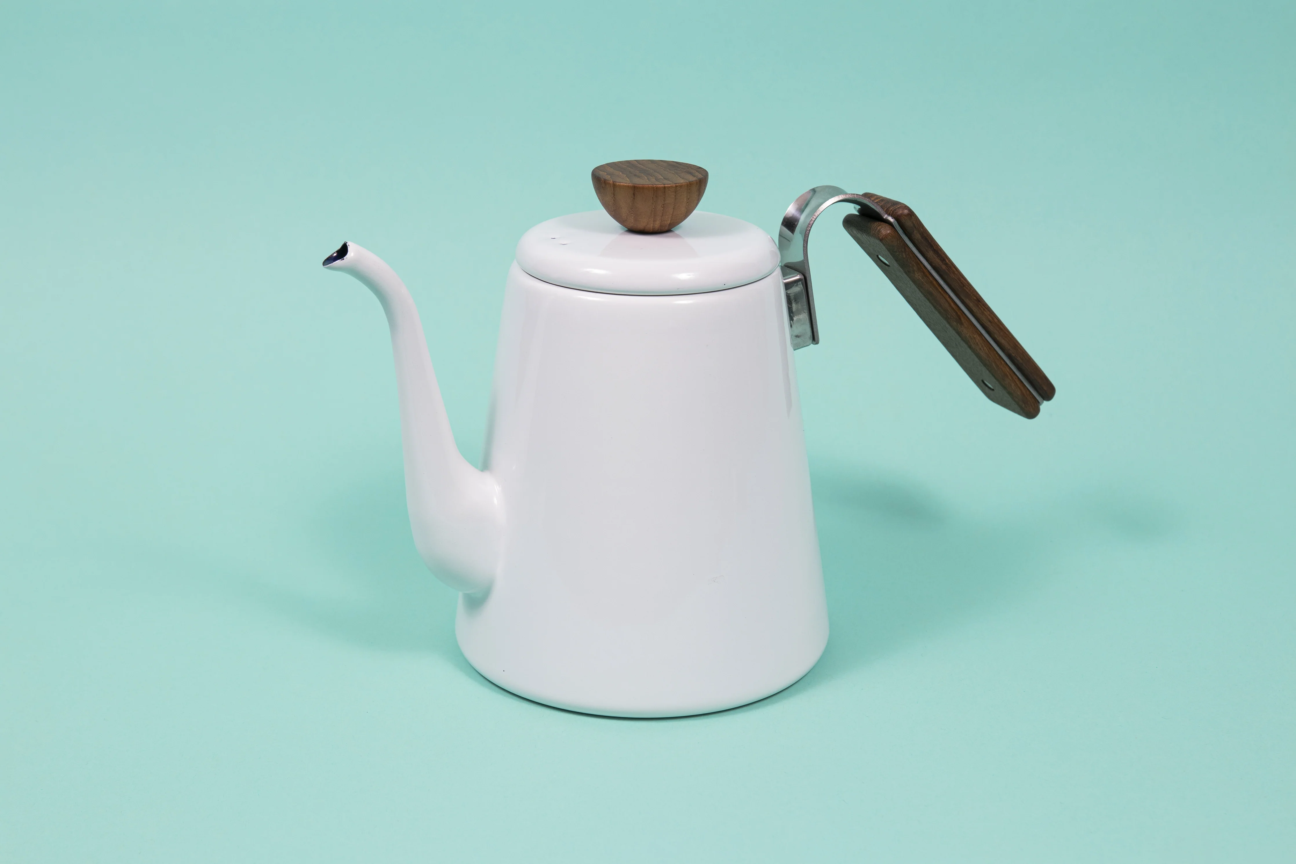 Bona Enamel Pour Over Coffee Kettle