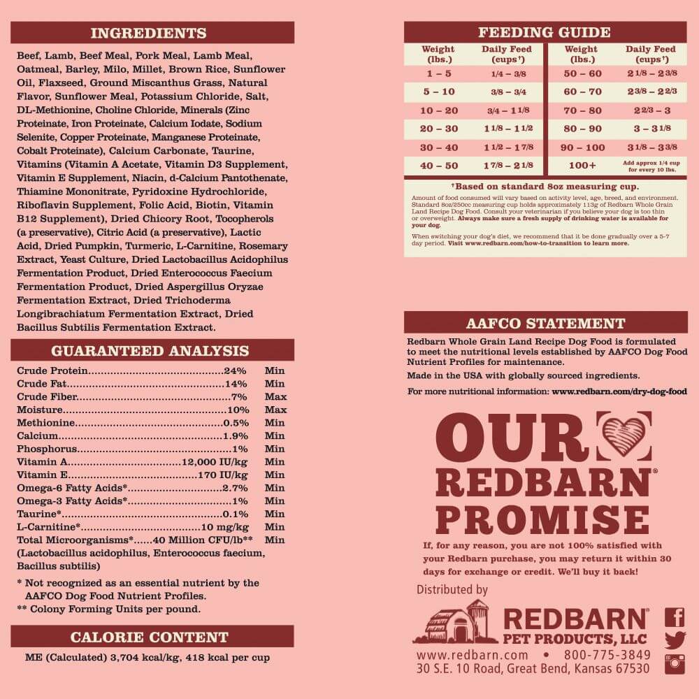 First-Five Kibble Whole Grain Land Recipe