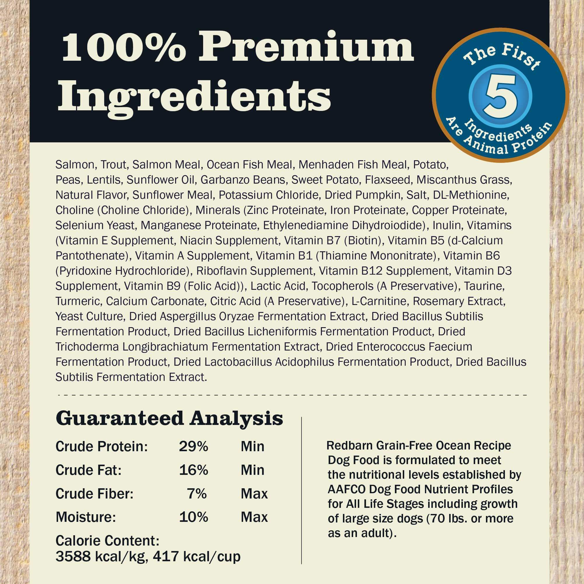 First-Five Kibble Grain-Free Ocean Recipe