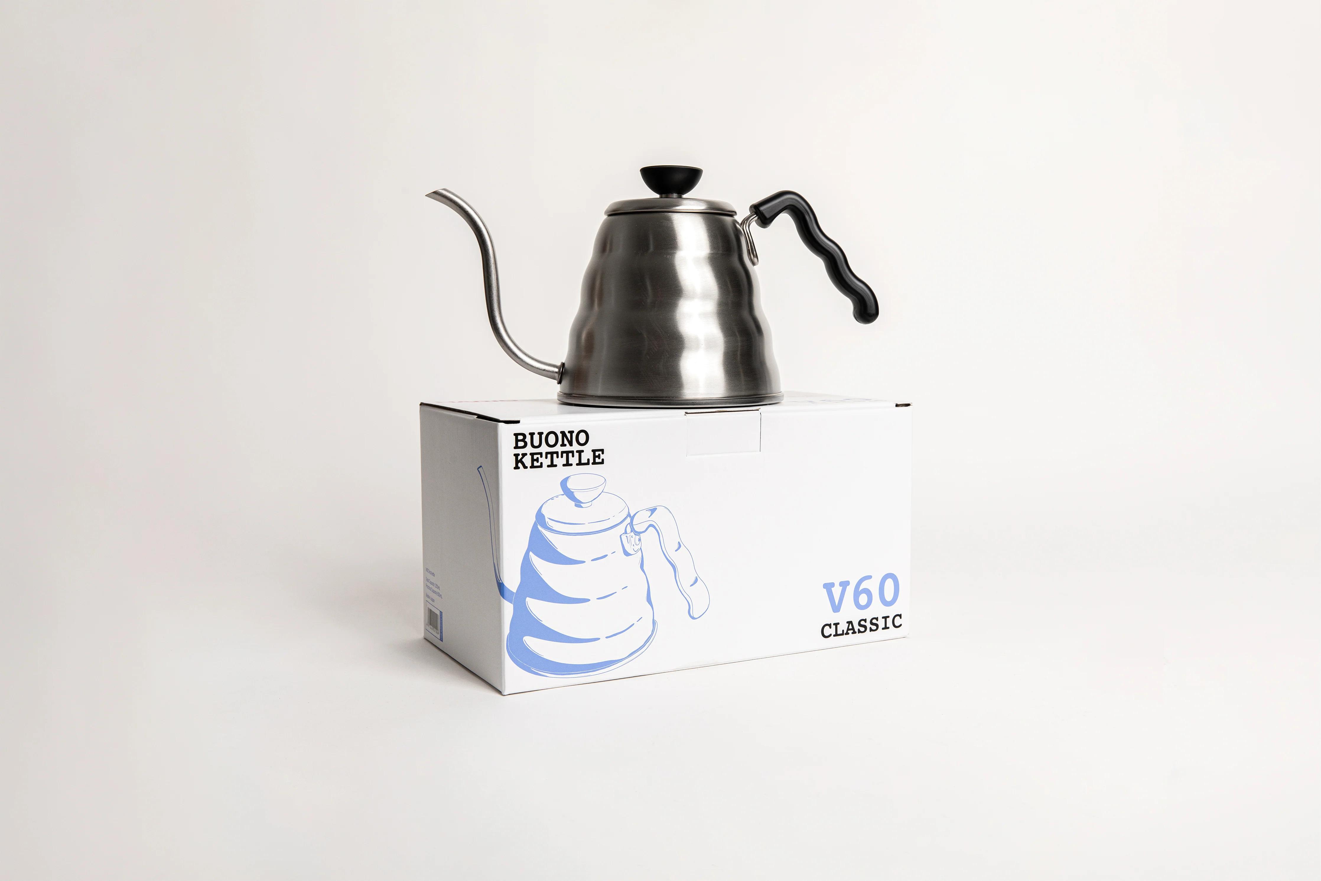 V60 Buono Drip Kettle 1.2L Silver