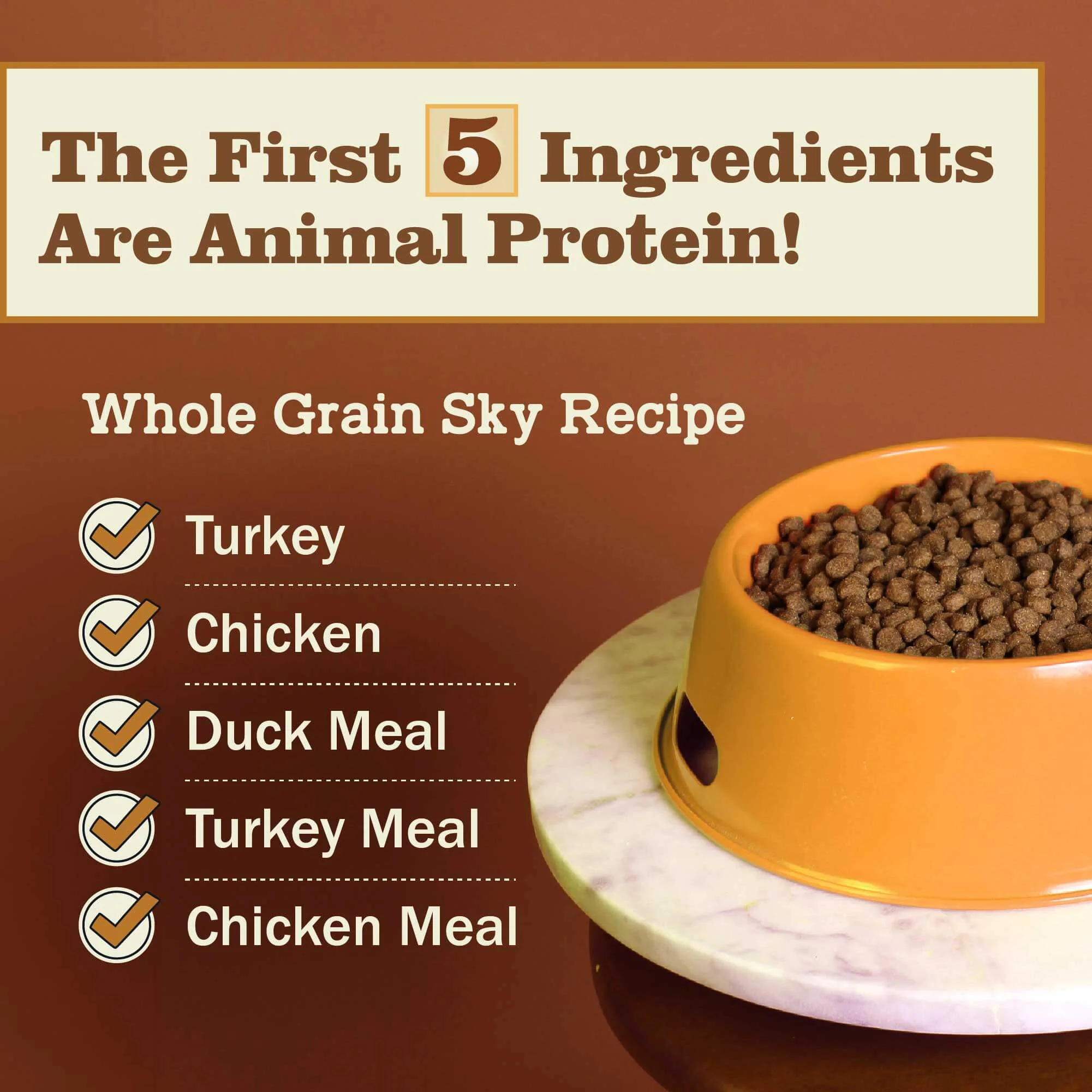 First-Five Kibble Whole Grain Sky Recipe