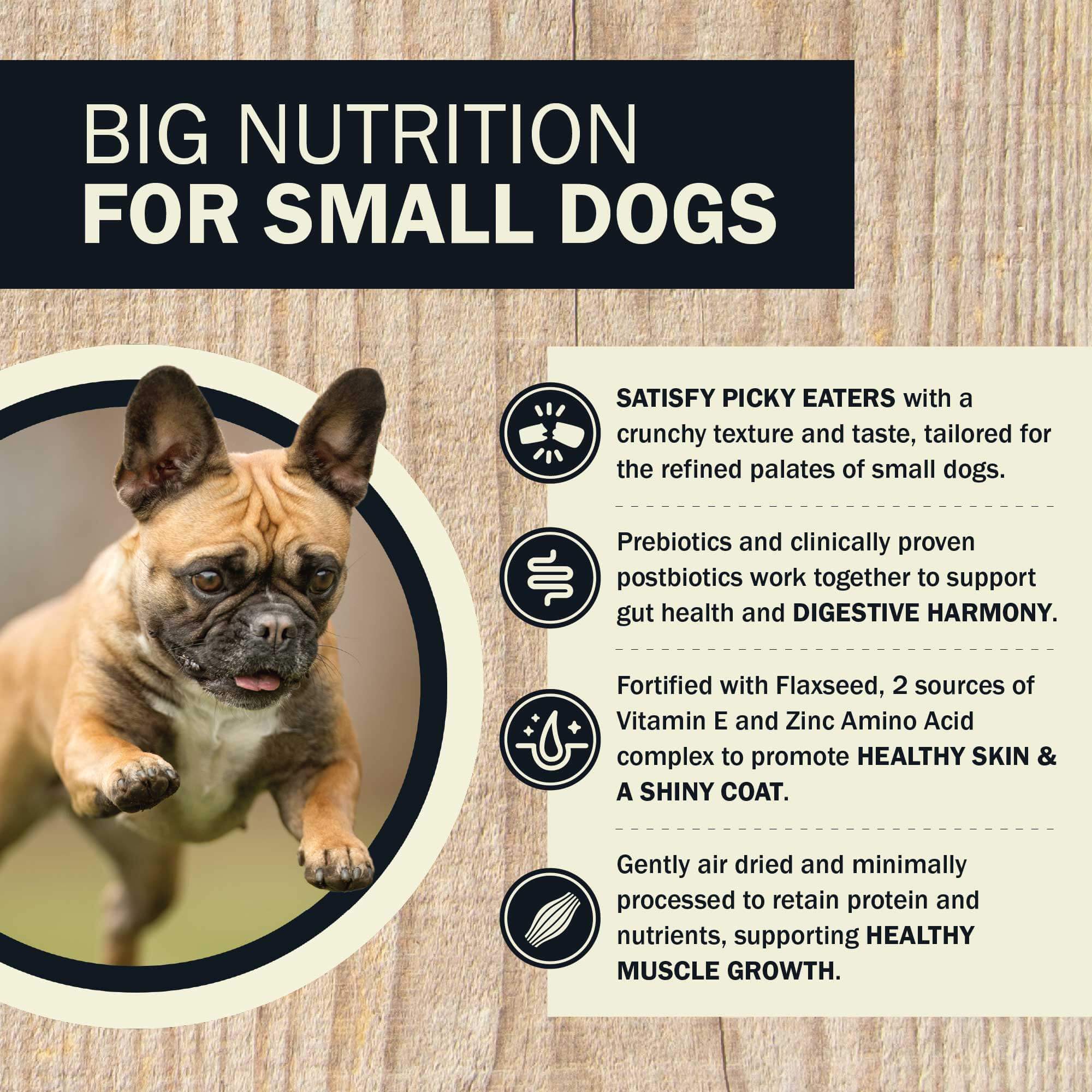 Air Dried Powerfood Small Breed Chicken & Blueberry Recipe