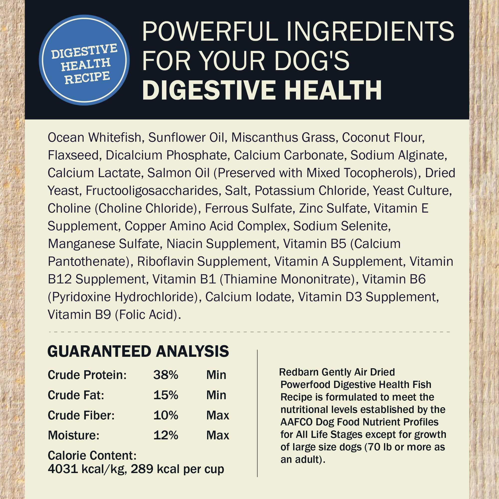 Air Dried Powerfood Digestive Health Fish Recipe