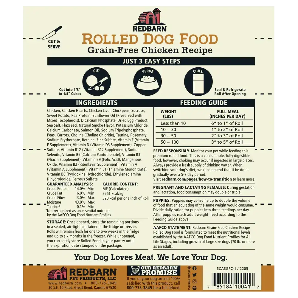 Semi-Moist Rolled Food Grain-Free Variety Pack - (Beef and Chicken) - 3lb Each