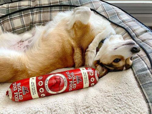 Semi-Moist Rolled Food Grain-Free Beef Recipe