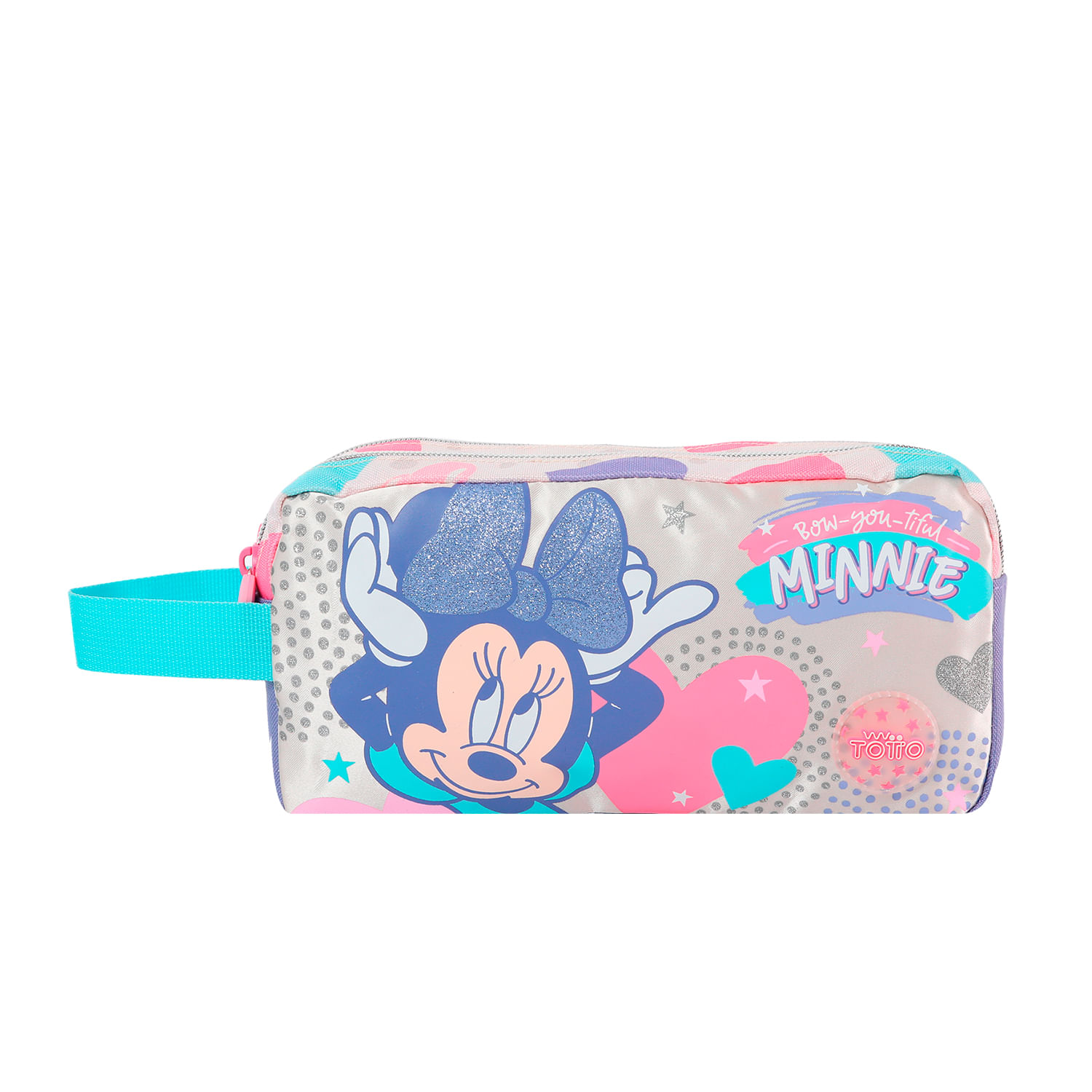 Cartuchera para Niña Minnie Blanco