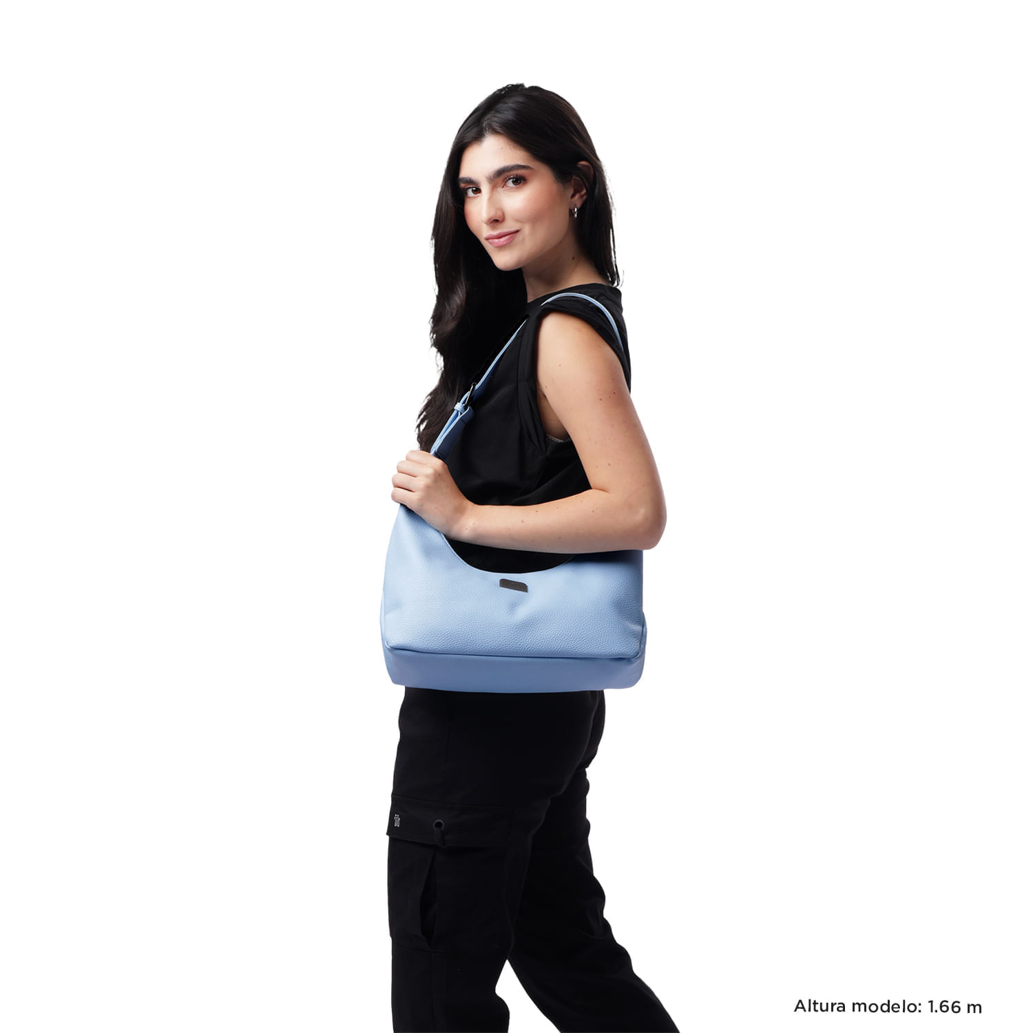 Bolso para estudiantes Smooth Pequeño Azul Mujer