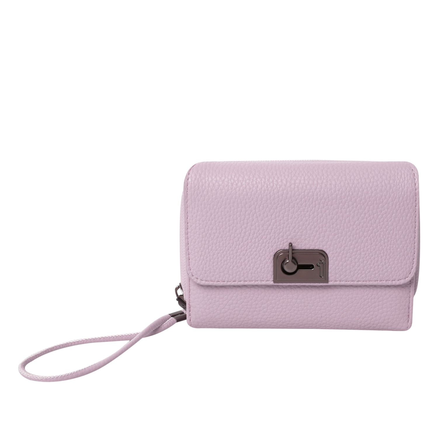 Billetera Smooth Cri con RFID Blocker Rosada Mujer