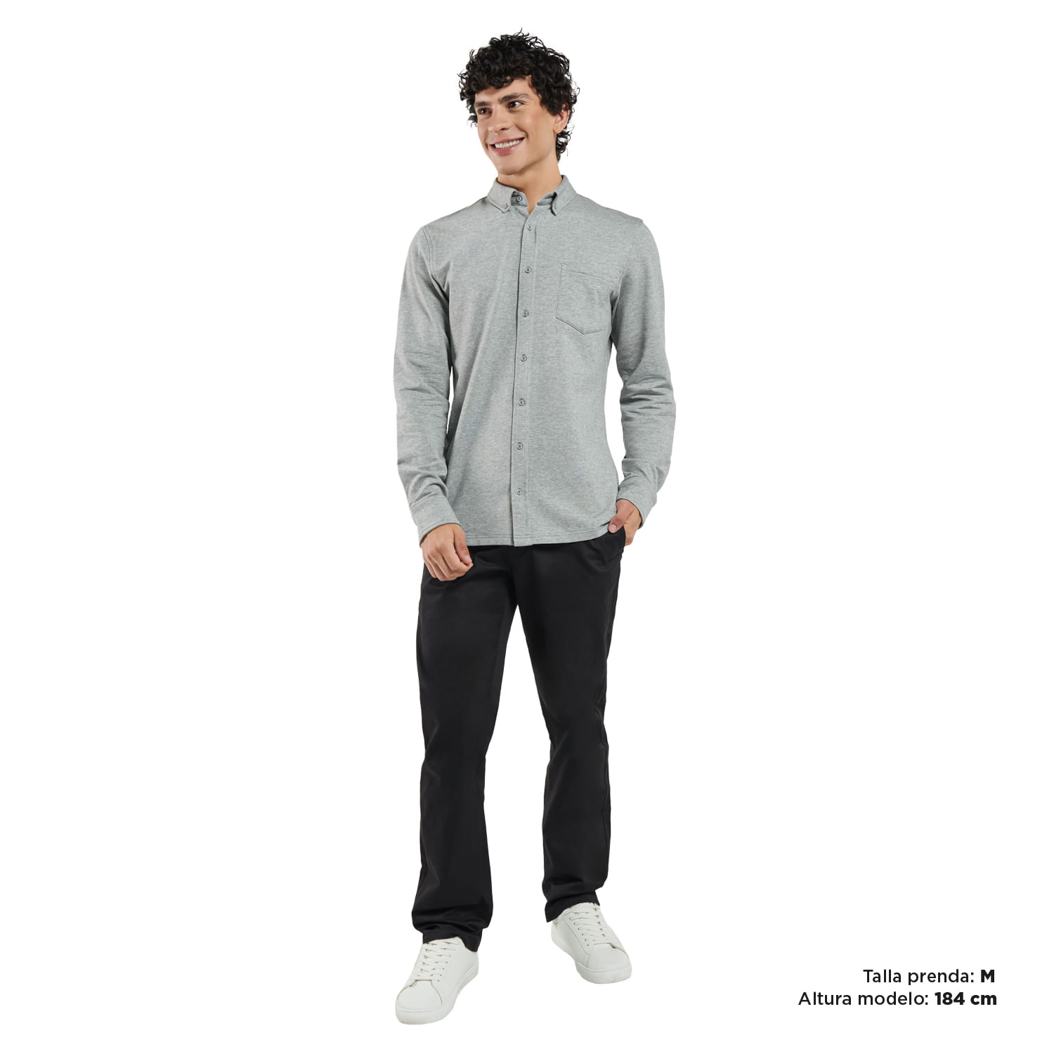 Camisa para Hombre Ml Kleine Gris