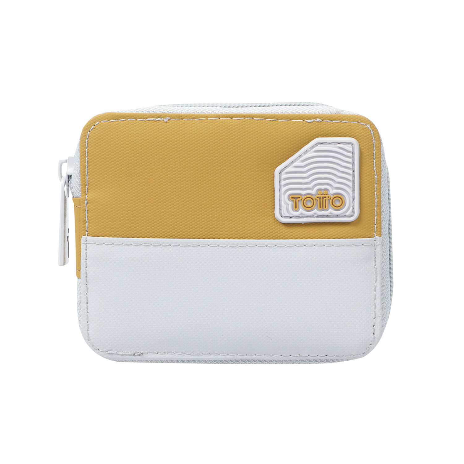 Billetera Contrast Mad Hombre Gris pequeña