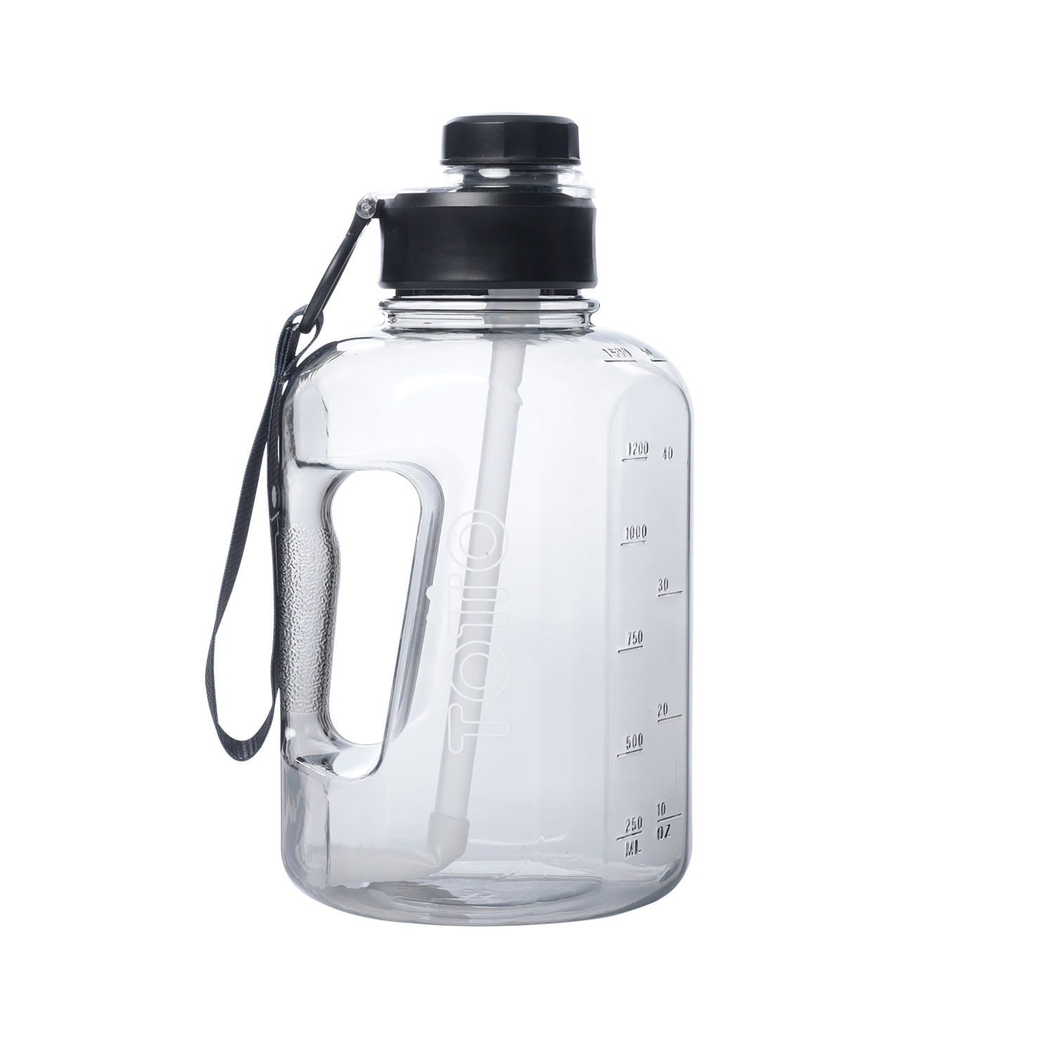 Botilito Plástico Home Grande Negro