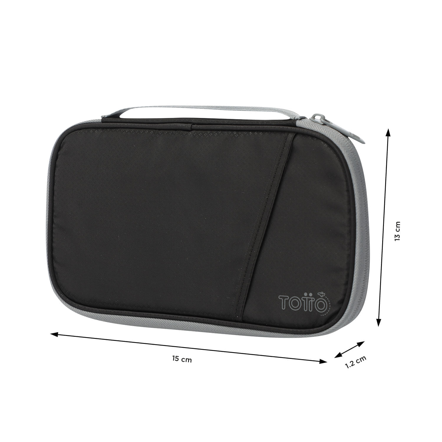 Portadocumentos para viaje Complyt Negro