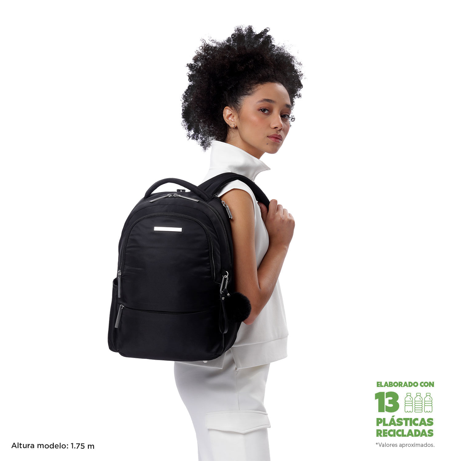 Morral Para Oficina Adelaide 2 2.0 Negro Mujer