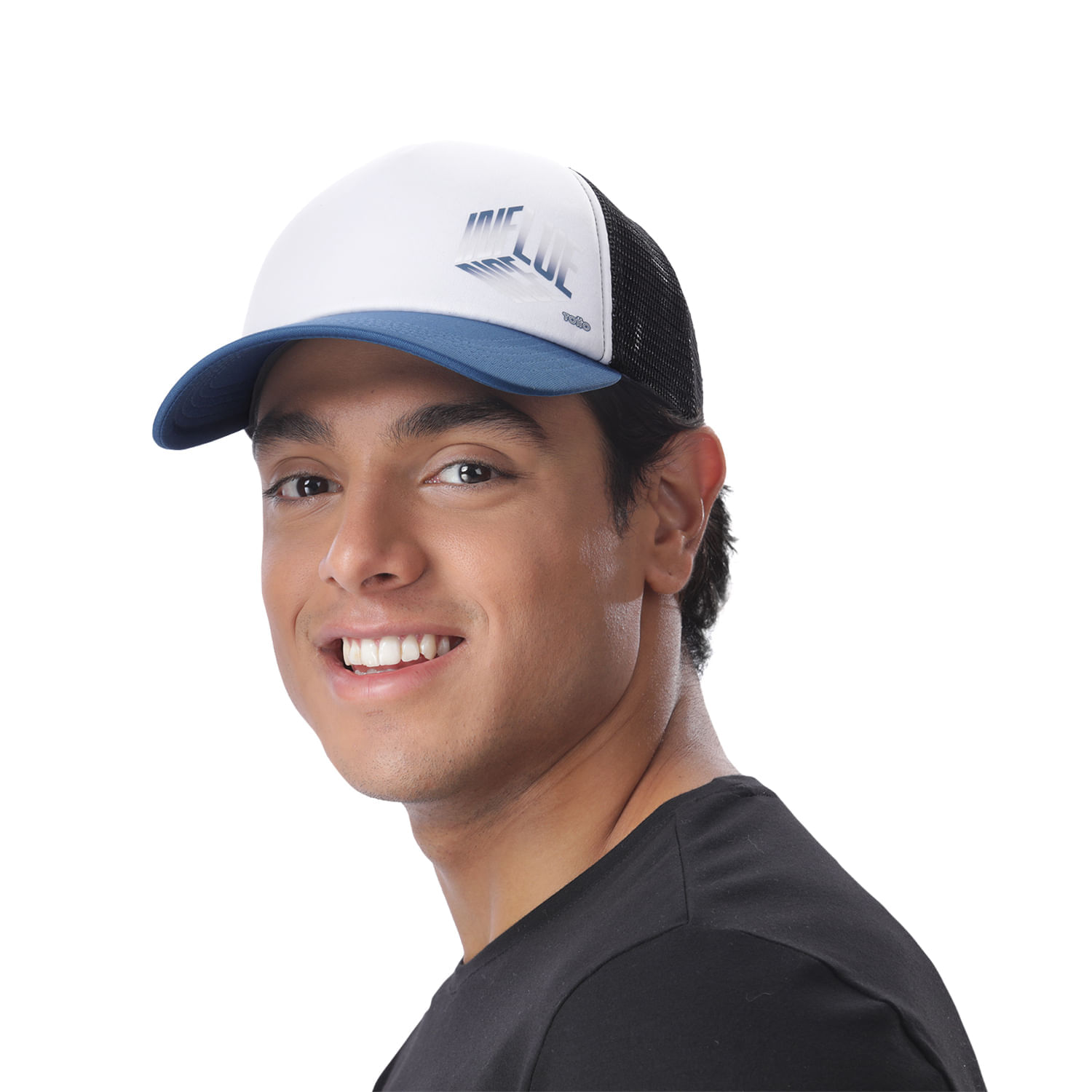 Gorra Camionera para Hombre Atlasy color Azul