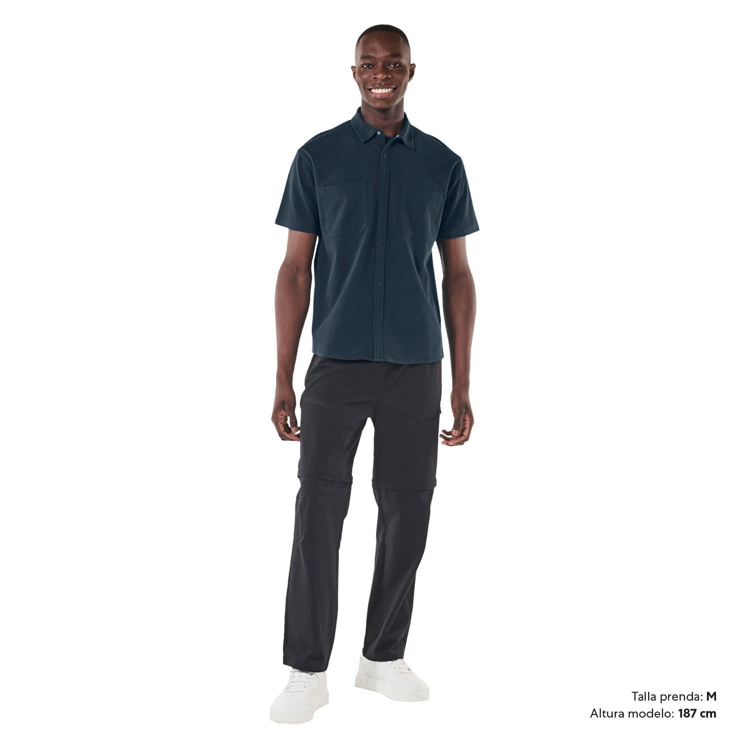 Camisa para Hombre Melt Xxl Azul