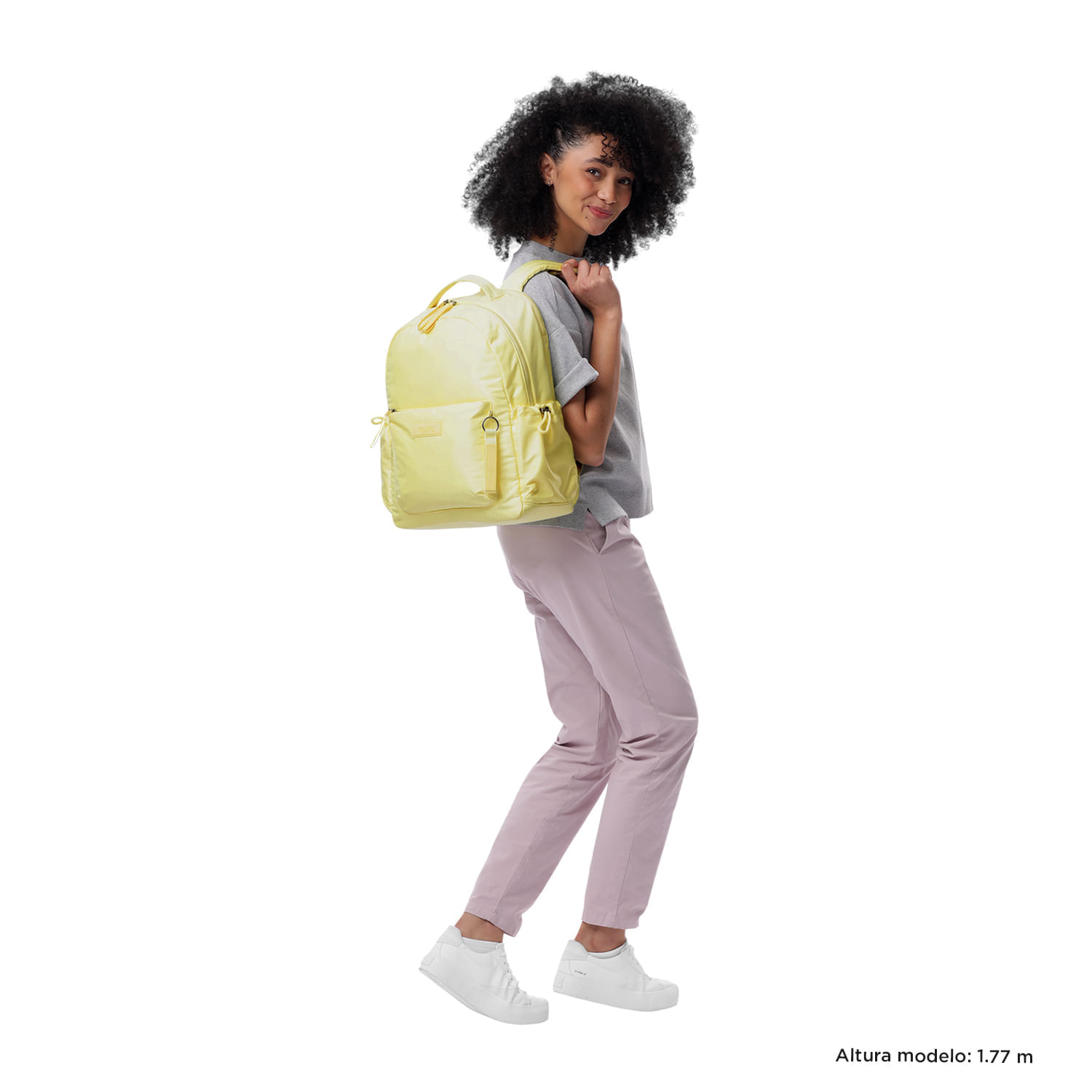 Morral Porta PC 14" Estambul Amarillo Mujer