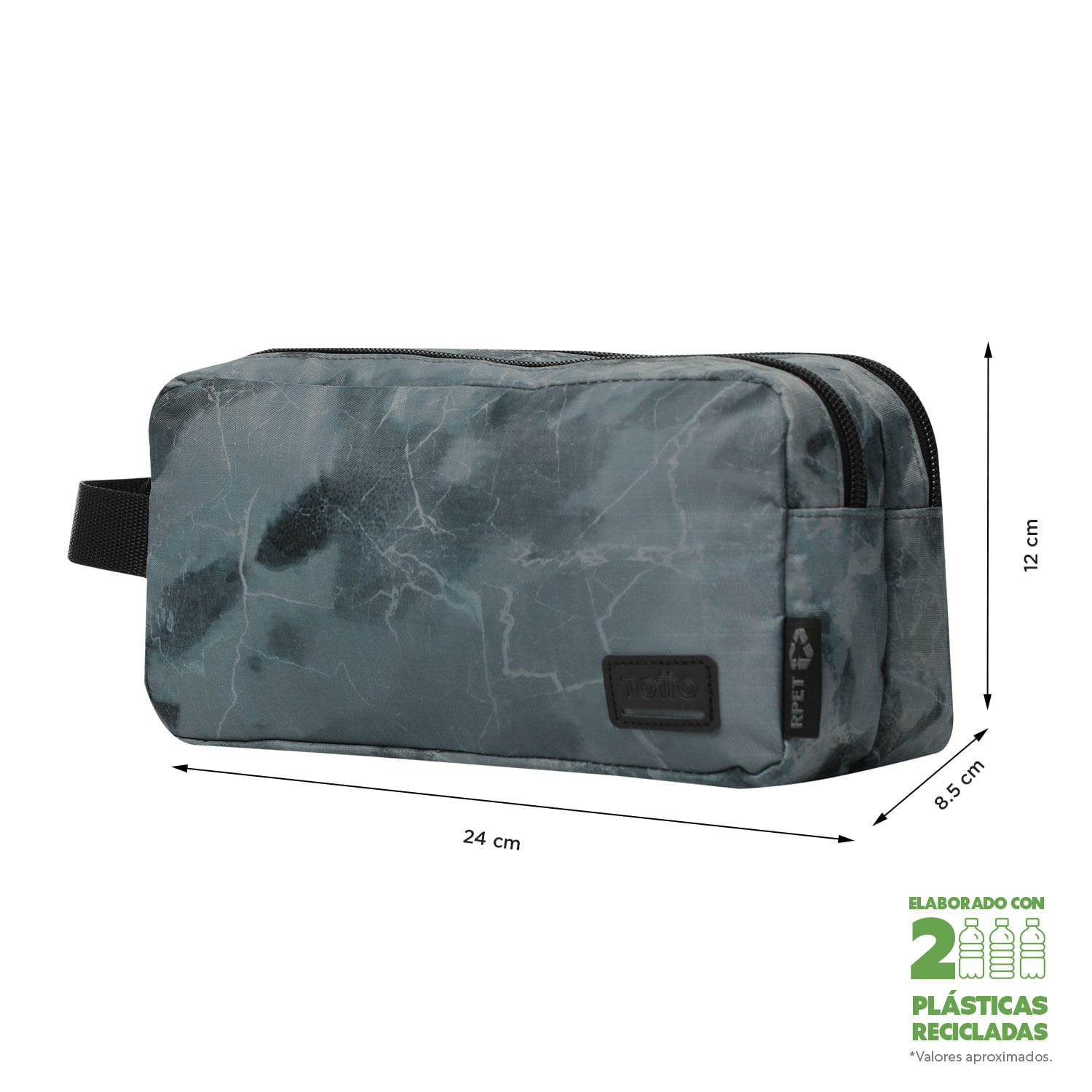 Cartuchera Multiuso Chizal Gris Hombre