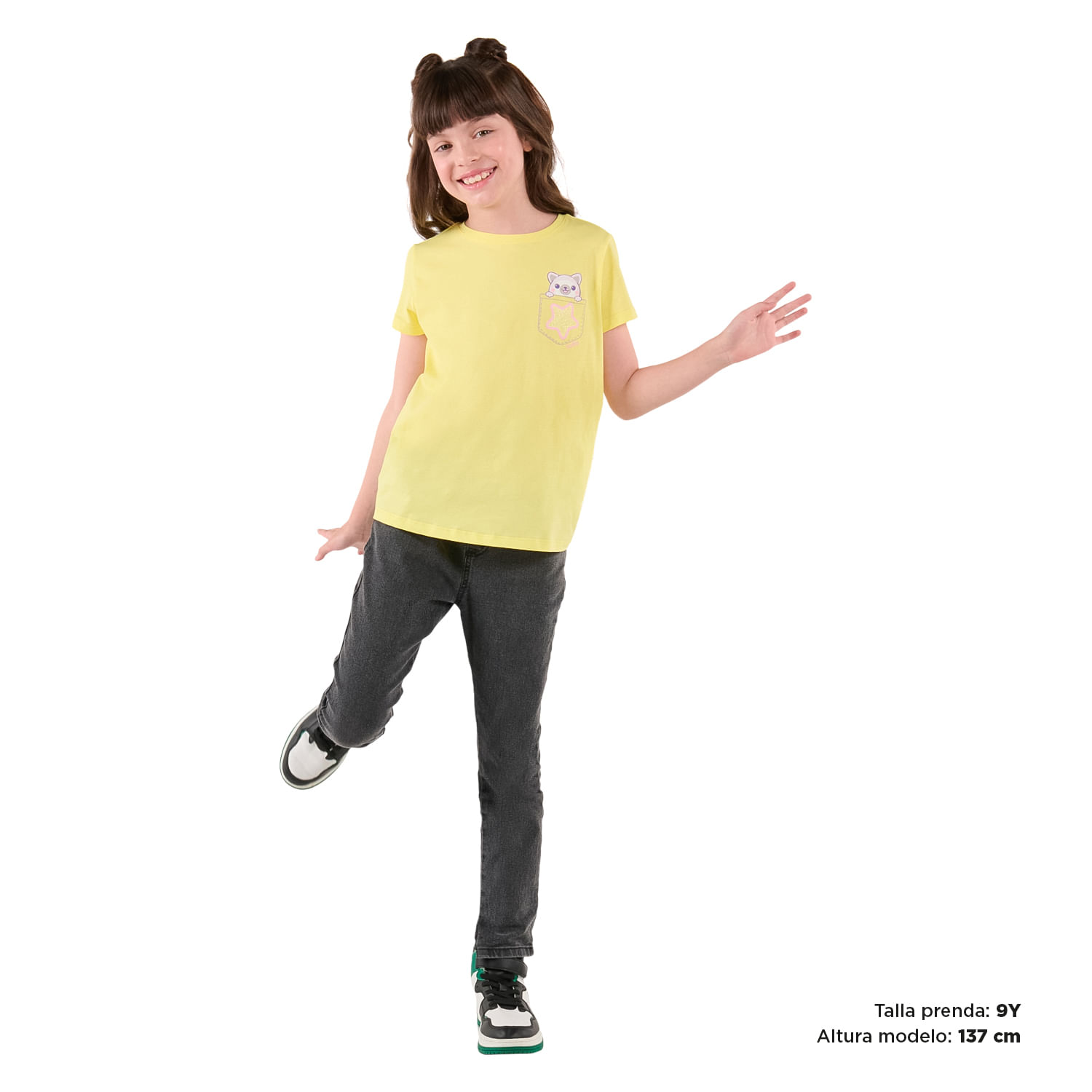 Camiseta para Niña Proyect Amarilla