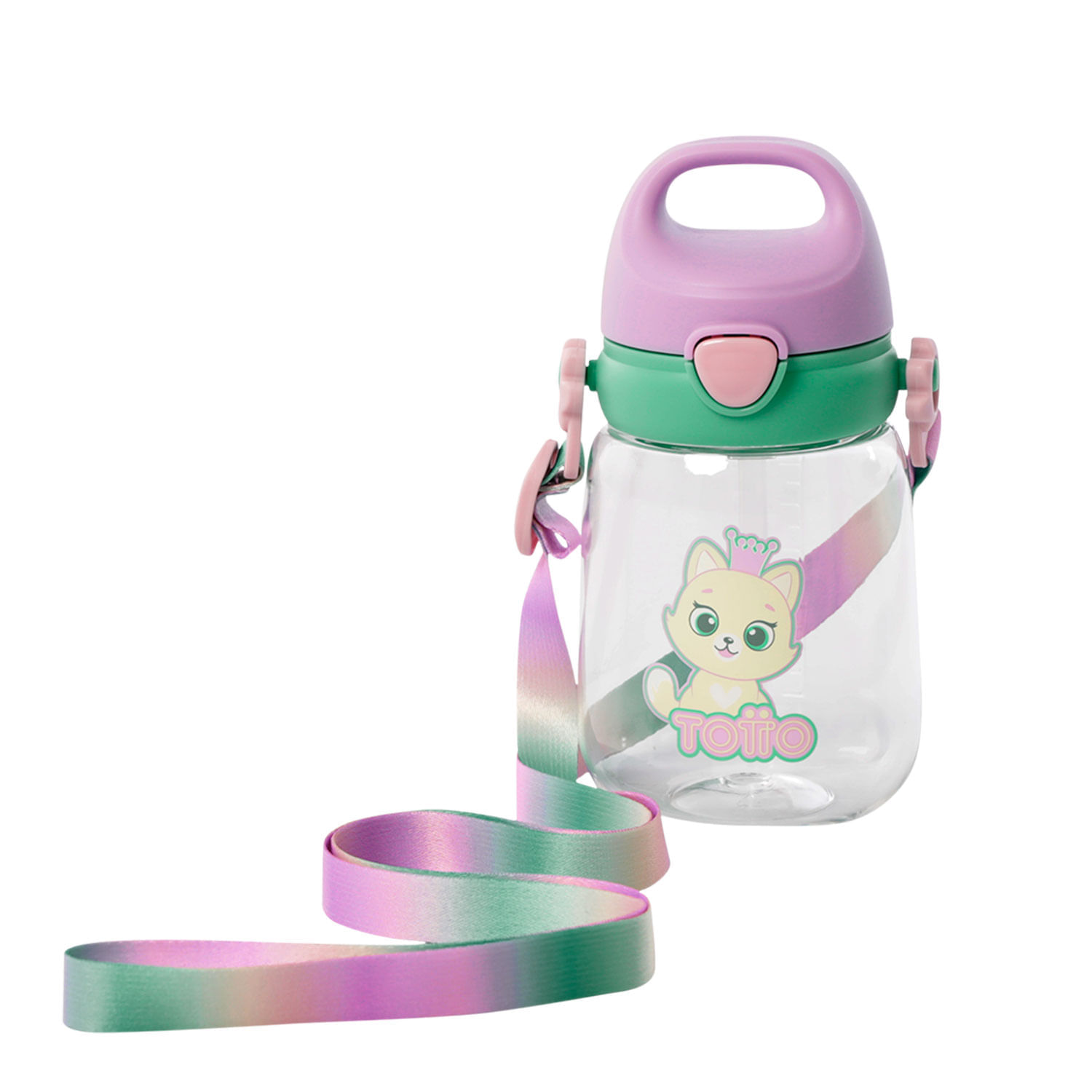 Botilito para agua Queen Cat 350 ML Rosado