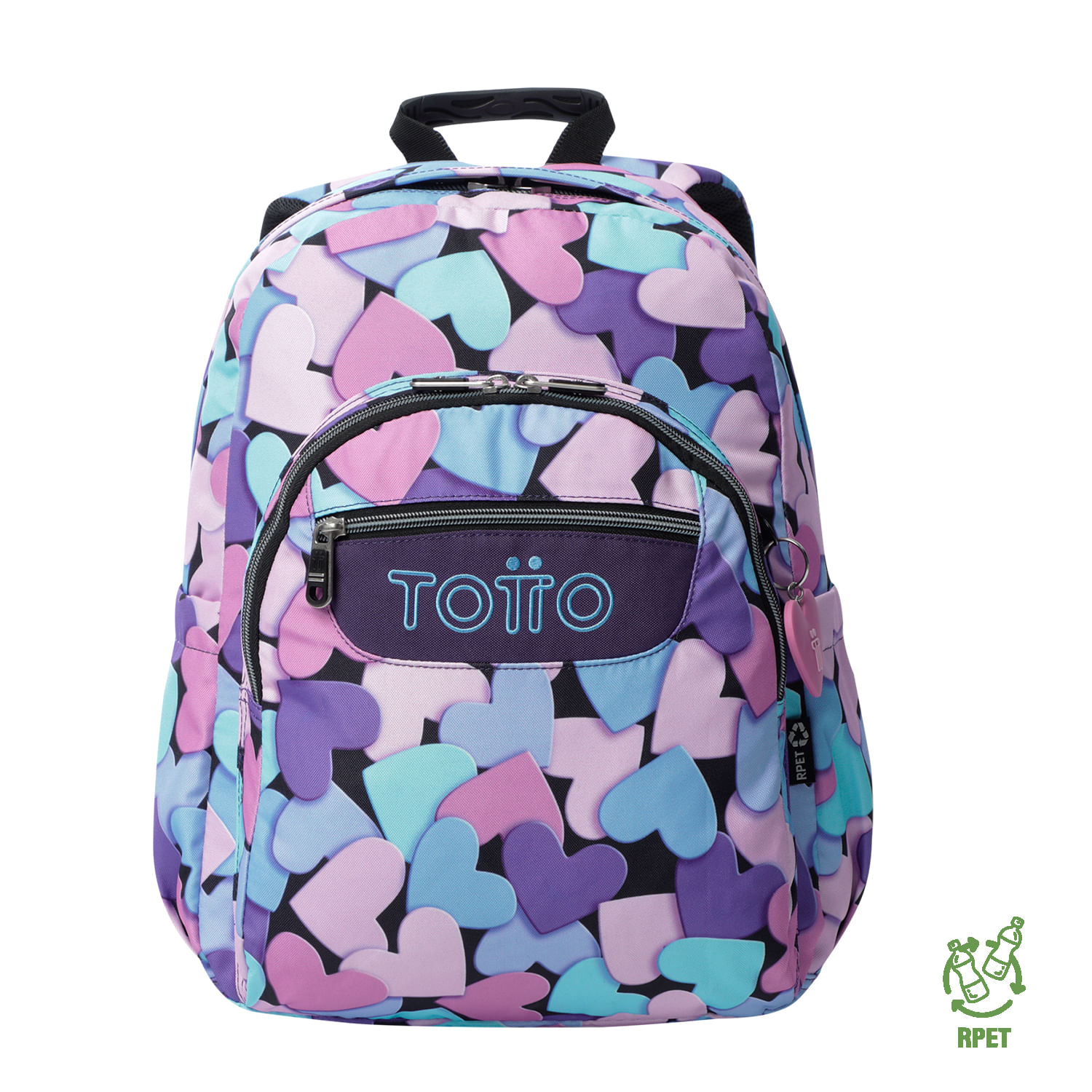 Maleta para colegio Acuarela Azul