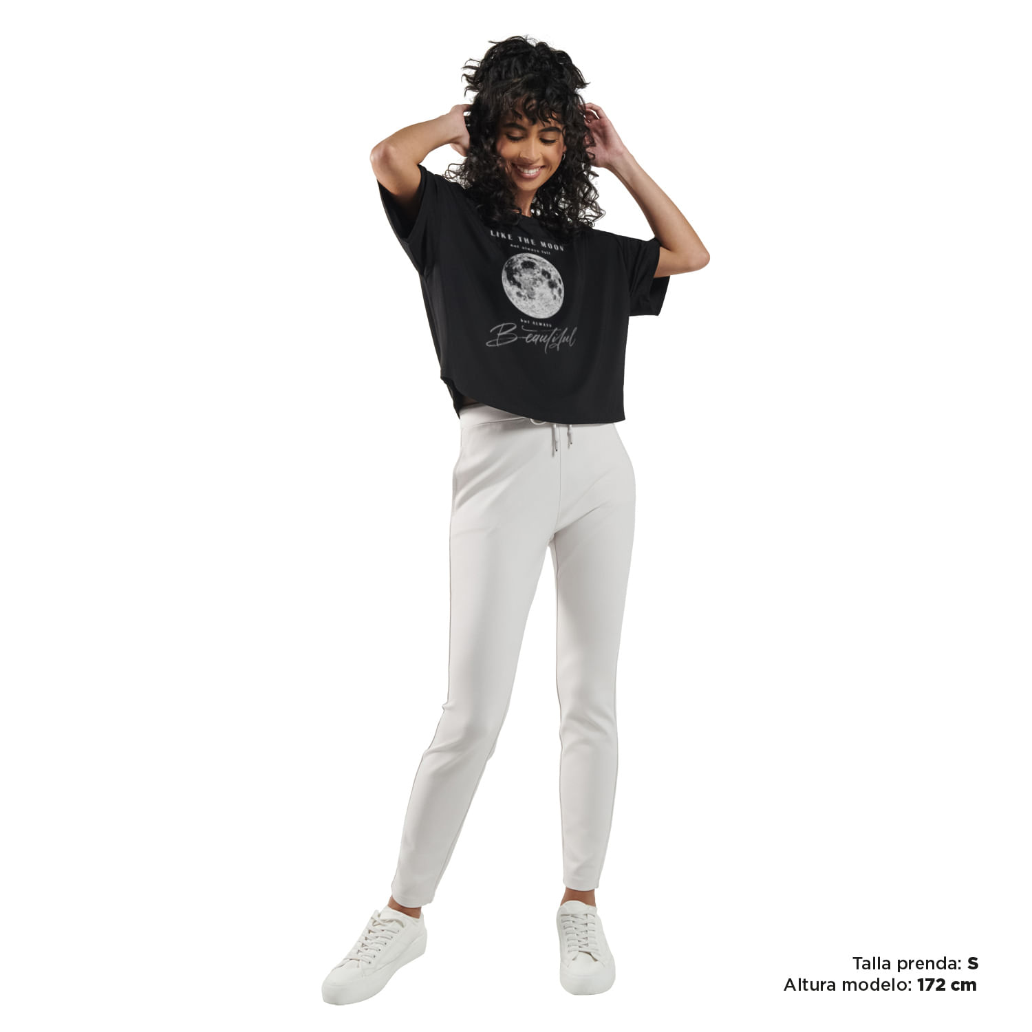 Camiseta para Mujer Leonora Negra