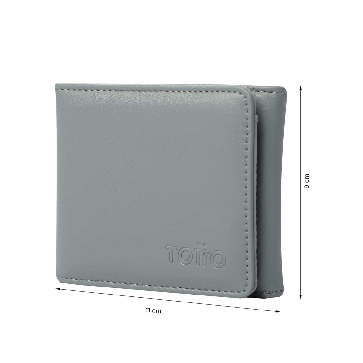 Billetera Ermatto con RFID Blocker Gris Hombre