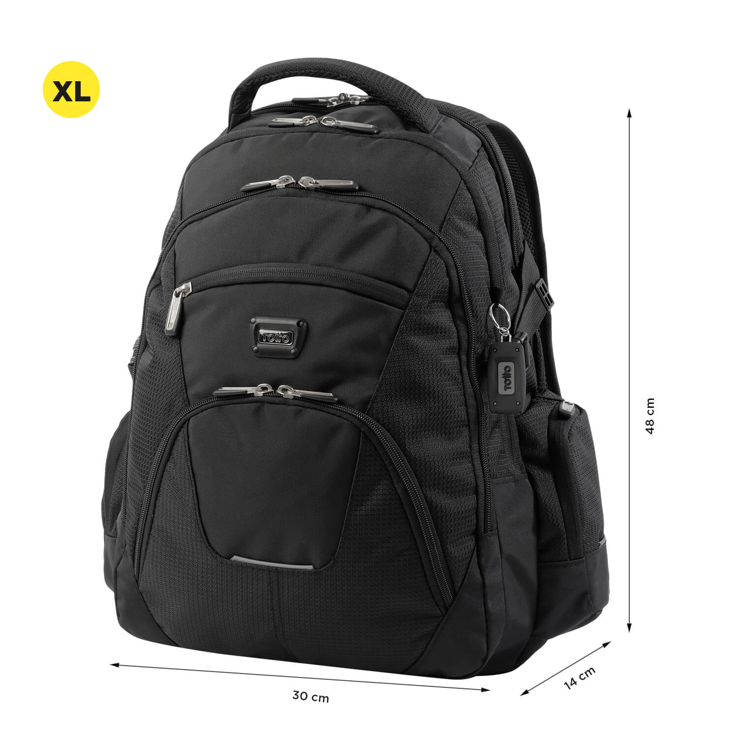 Morral Táctico Resistente Polixan 2.0 Negro Hombre
