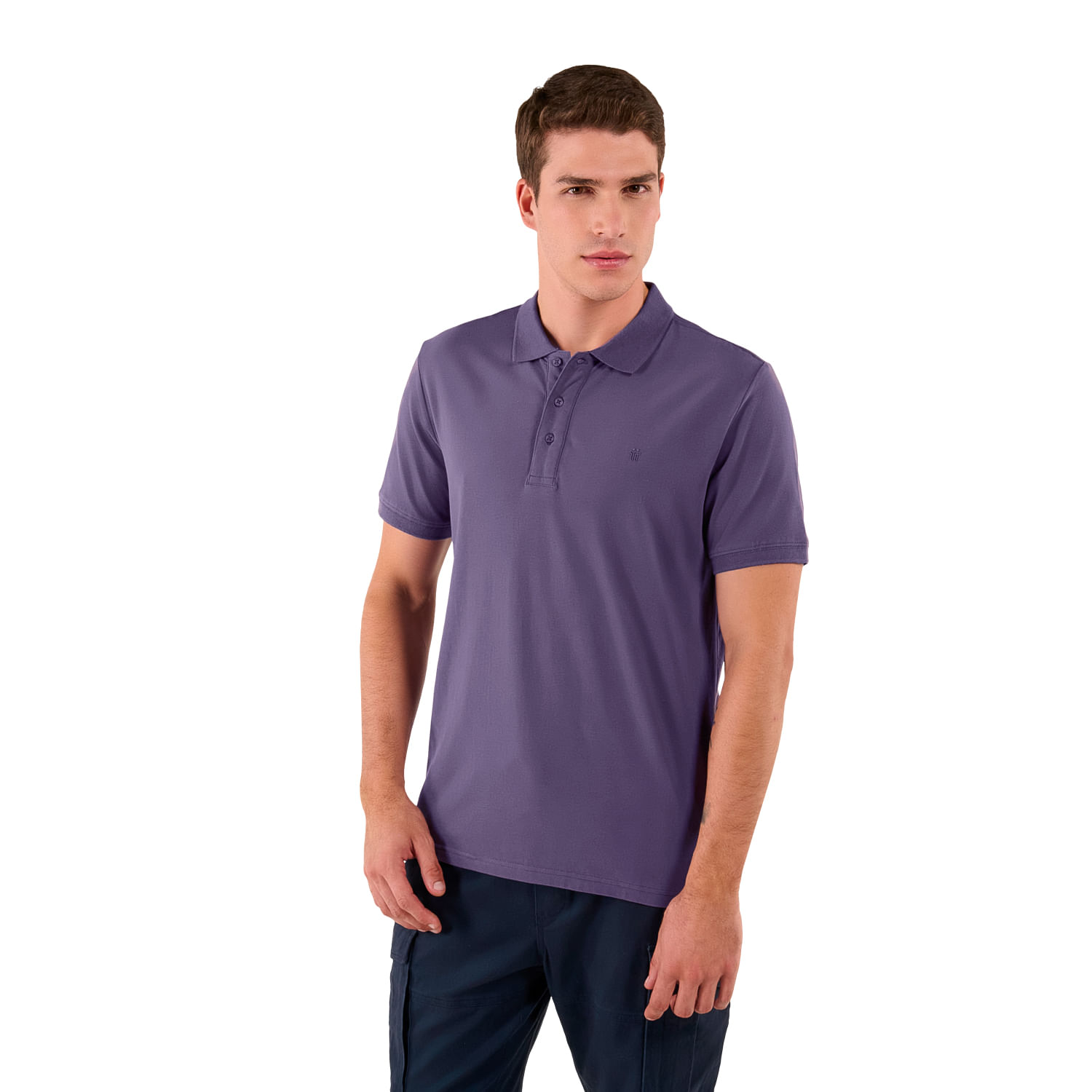 Camisa Polo Youngpolo para Hombre Morada