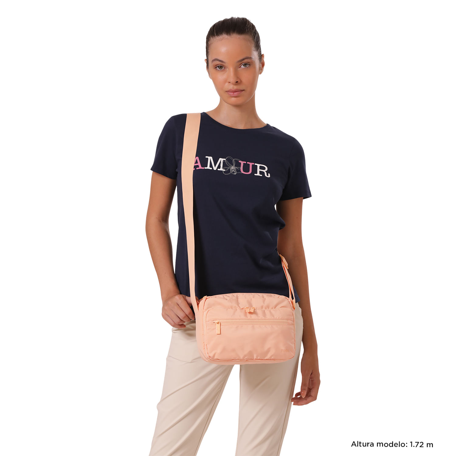 Bolso Crossbody Mujer Amsu 2.0 Durazno